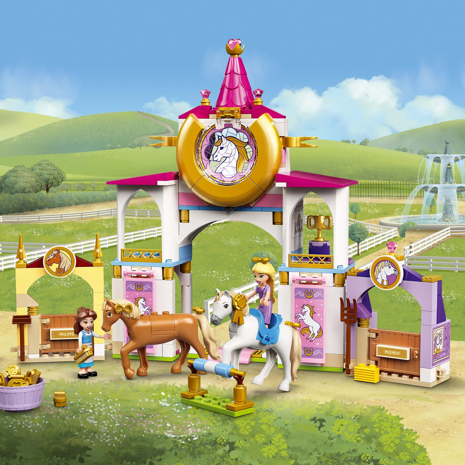 LEGO® | Disney Belle and Rapunzel’s Royal Stables - Image 5