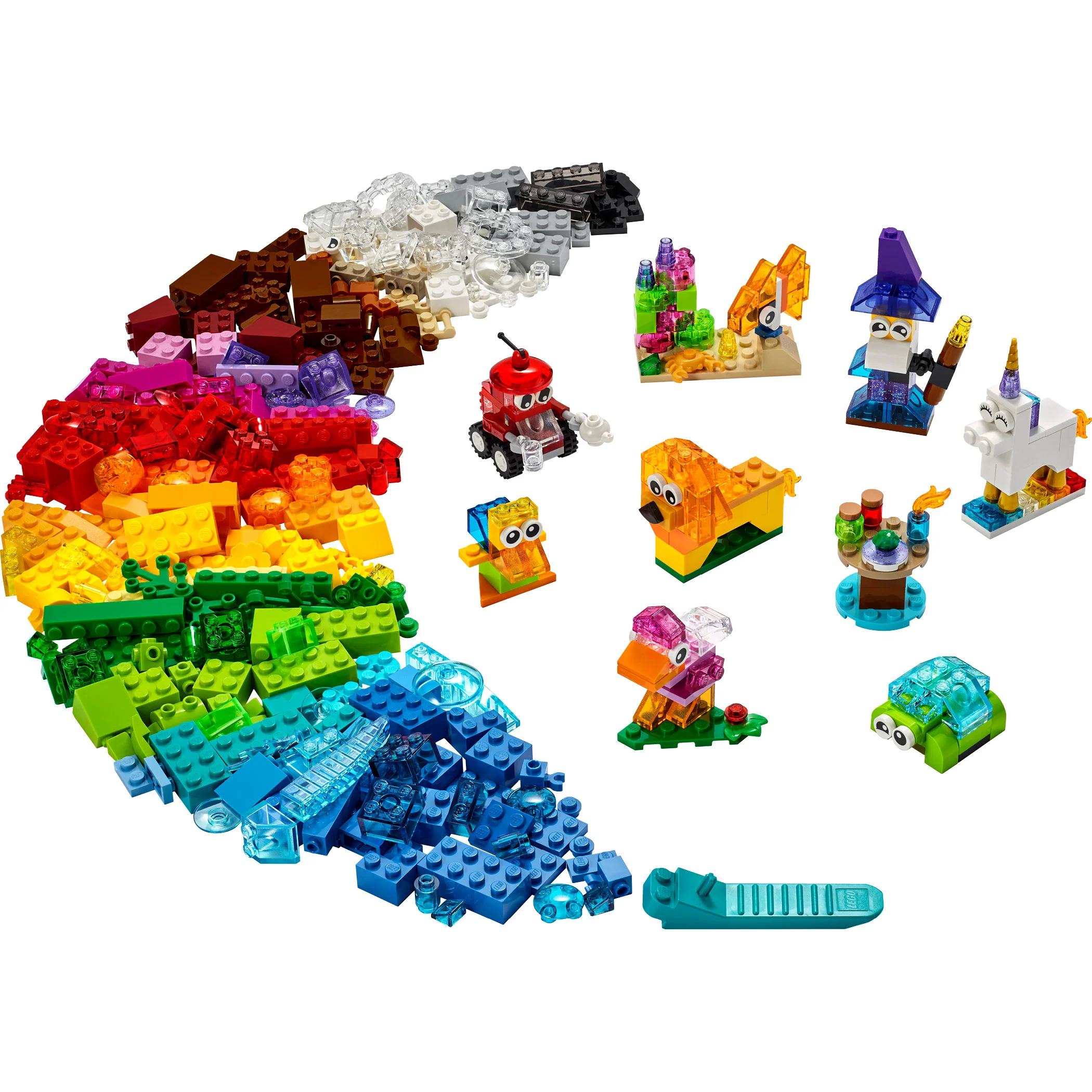 LEGO® Classic Creative Transparent Bricks - Image 2