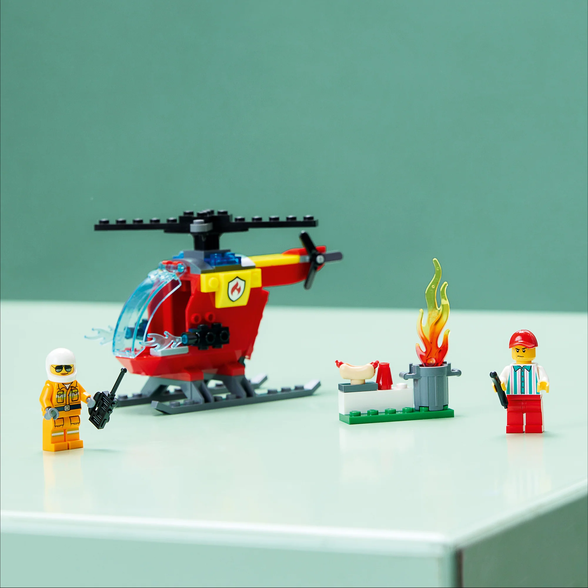 LEGO® City Fire Helicopter - Image 5