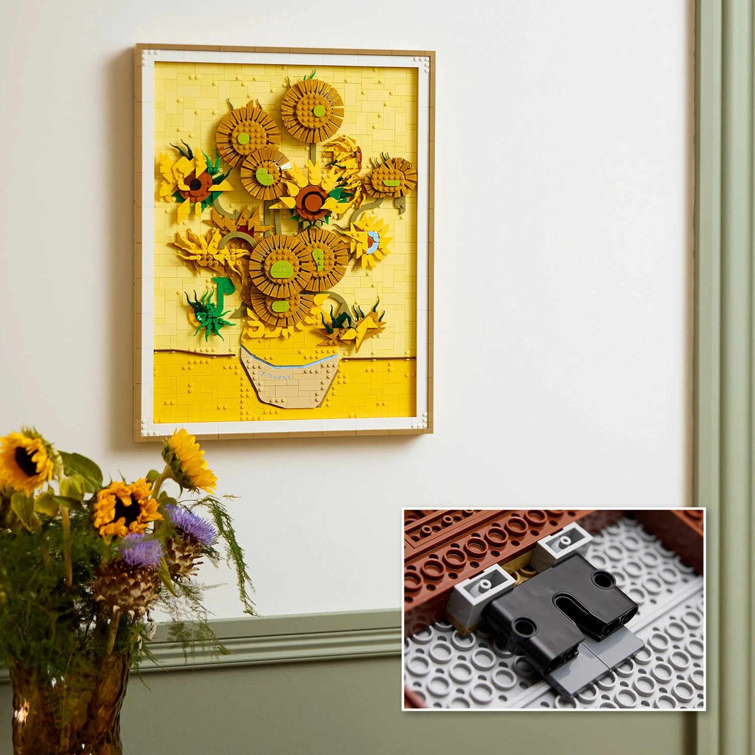 LEGO® Art Vincent van Gogh – Sunflowers - Image 8