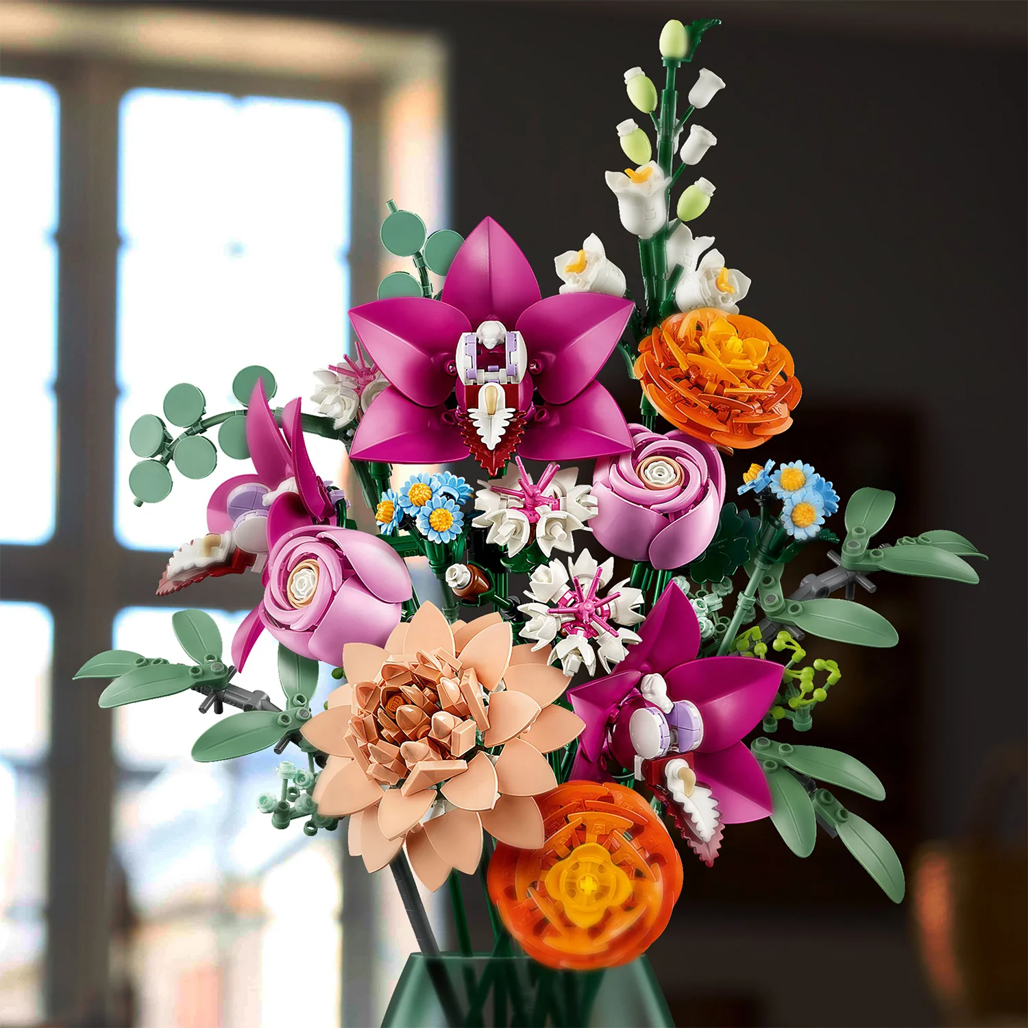 LEGO® Botanicals Pretty Pink Flower Bouquet - Image 6
