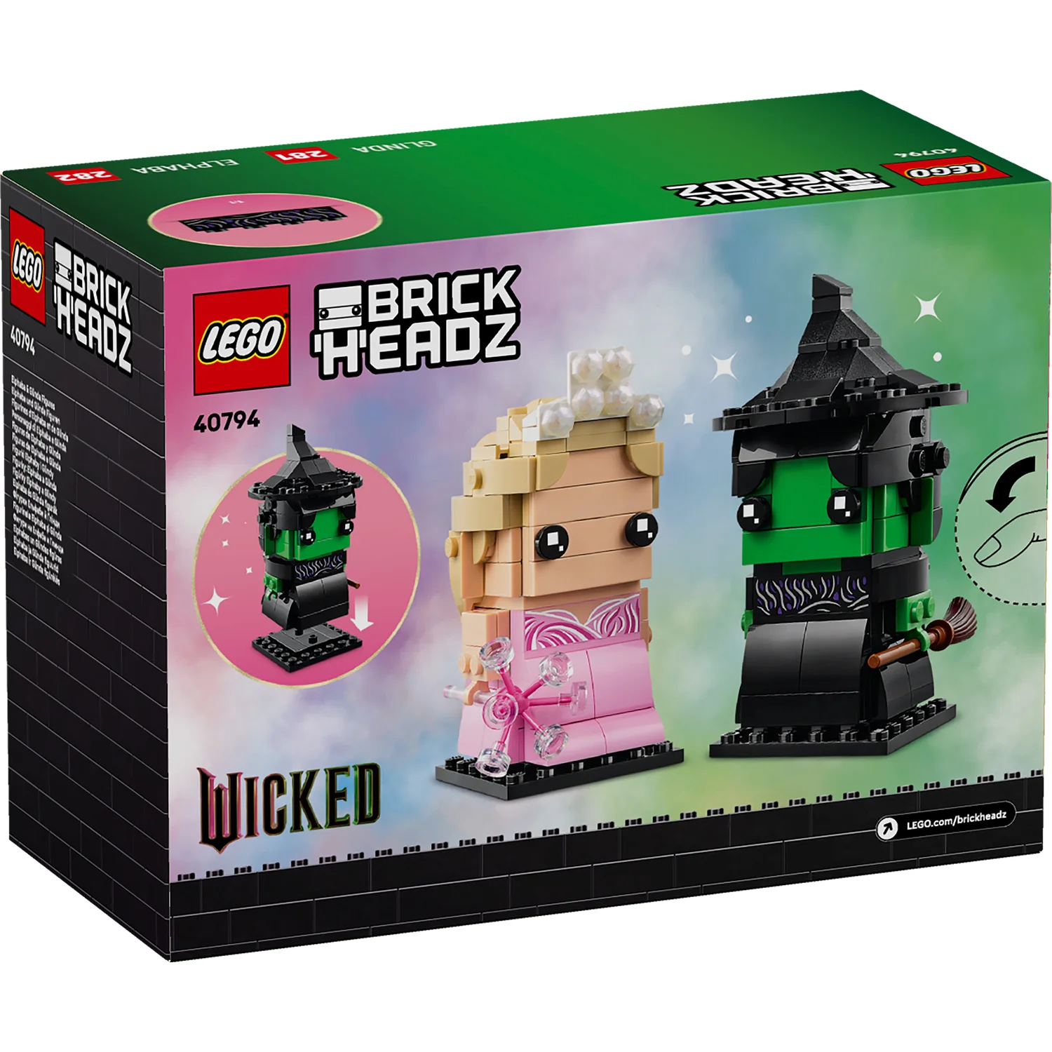 LEGO® BrickHeadz™ Elphaba & Glinda Figures - Image 7