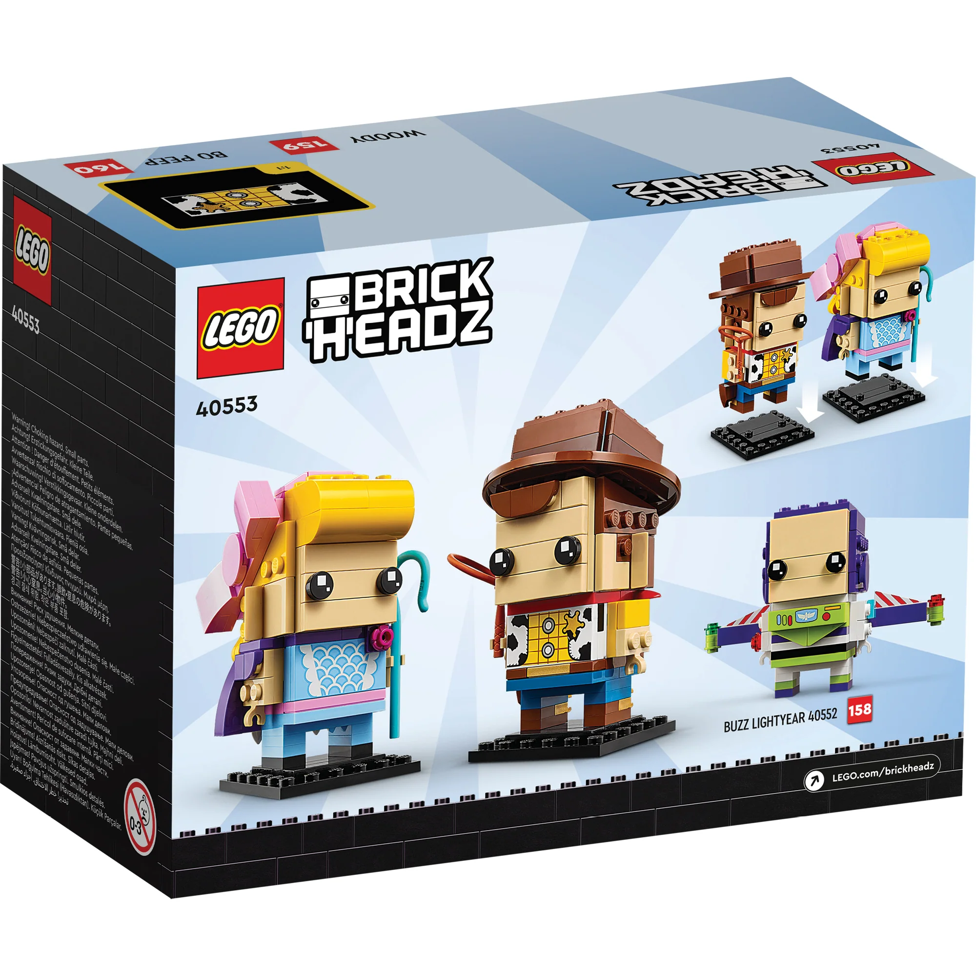 LEGO® BrickHeadz™ Woody and Bo Peep - Image 12