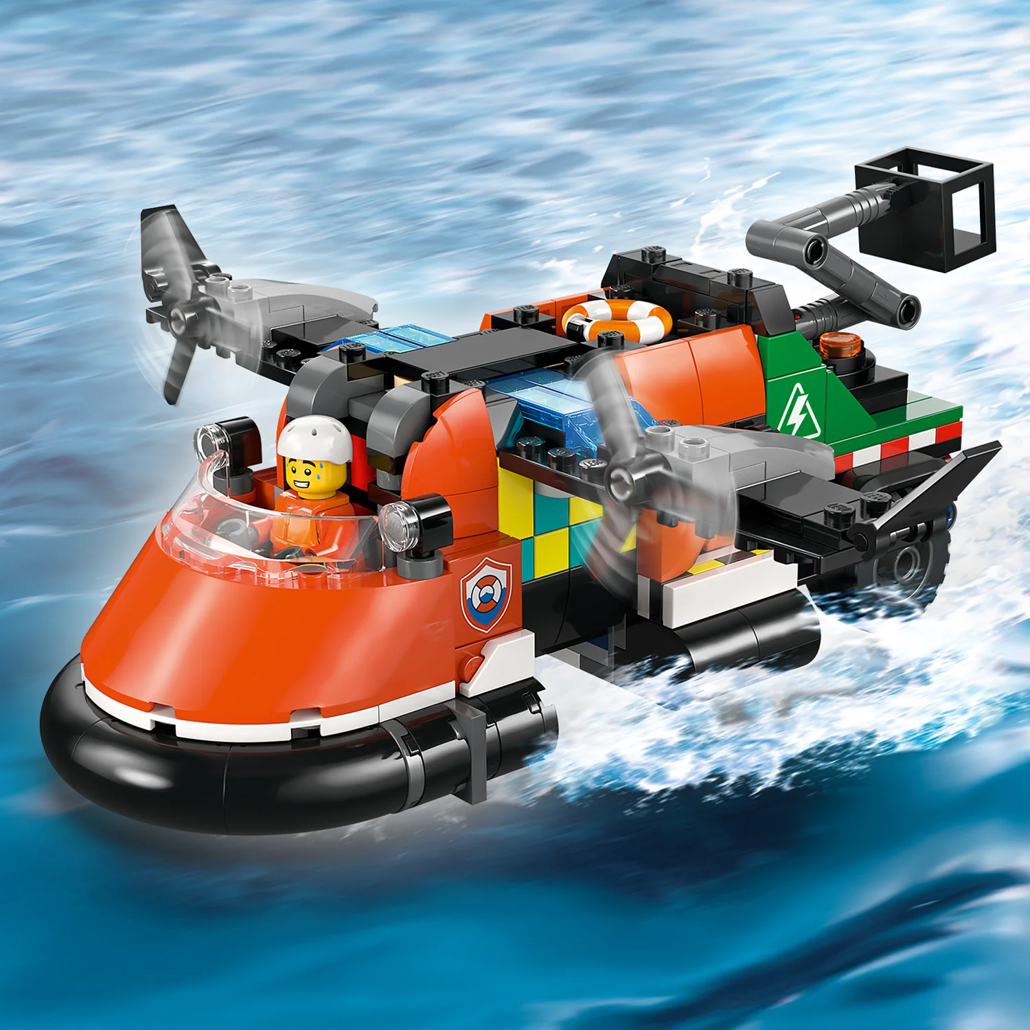 LEGO® City Airplane, Service Truck & Hovercraft Remix - Image 7