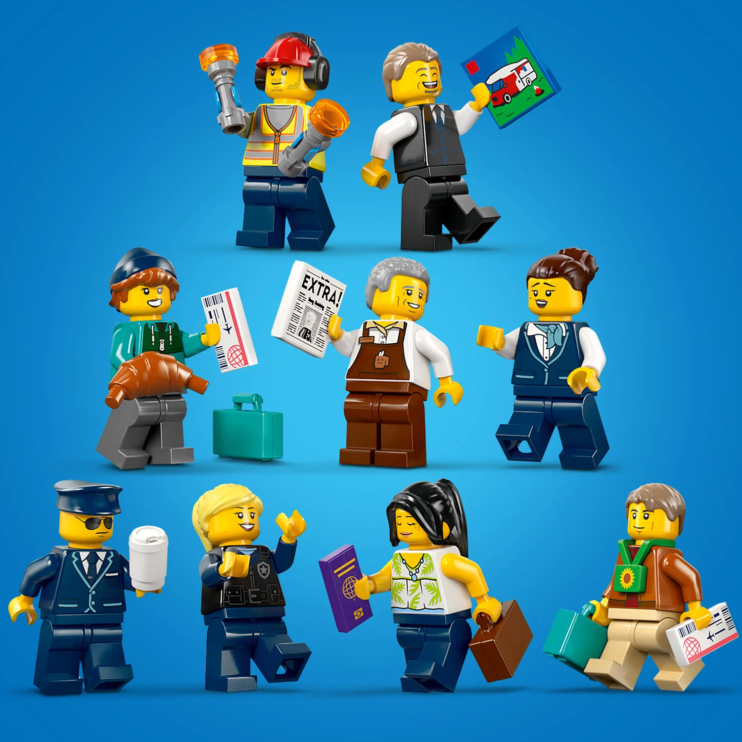 LEGO® City Airport with Airplane - Image 11