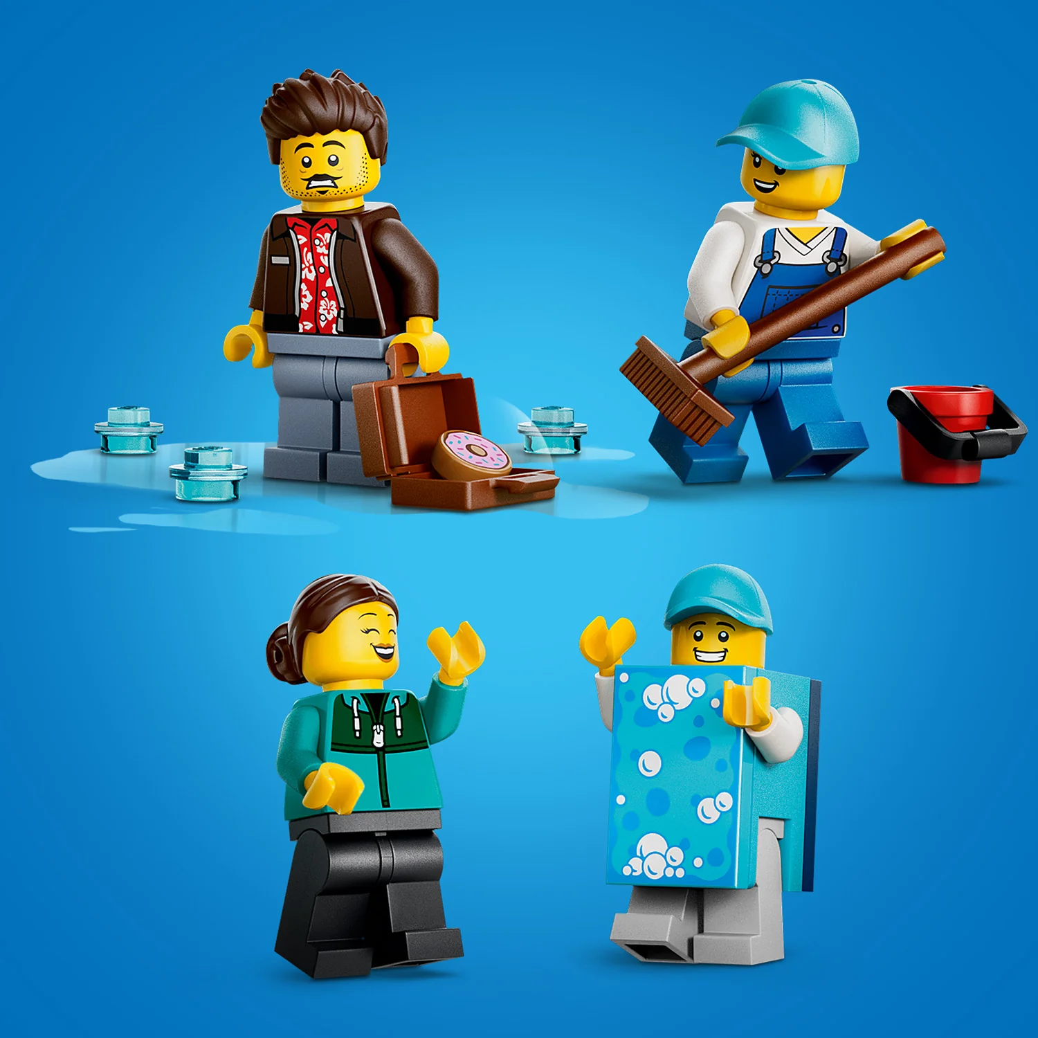 LEGO® City Drive-Through Car Wash - Image 10