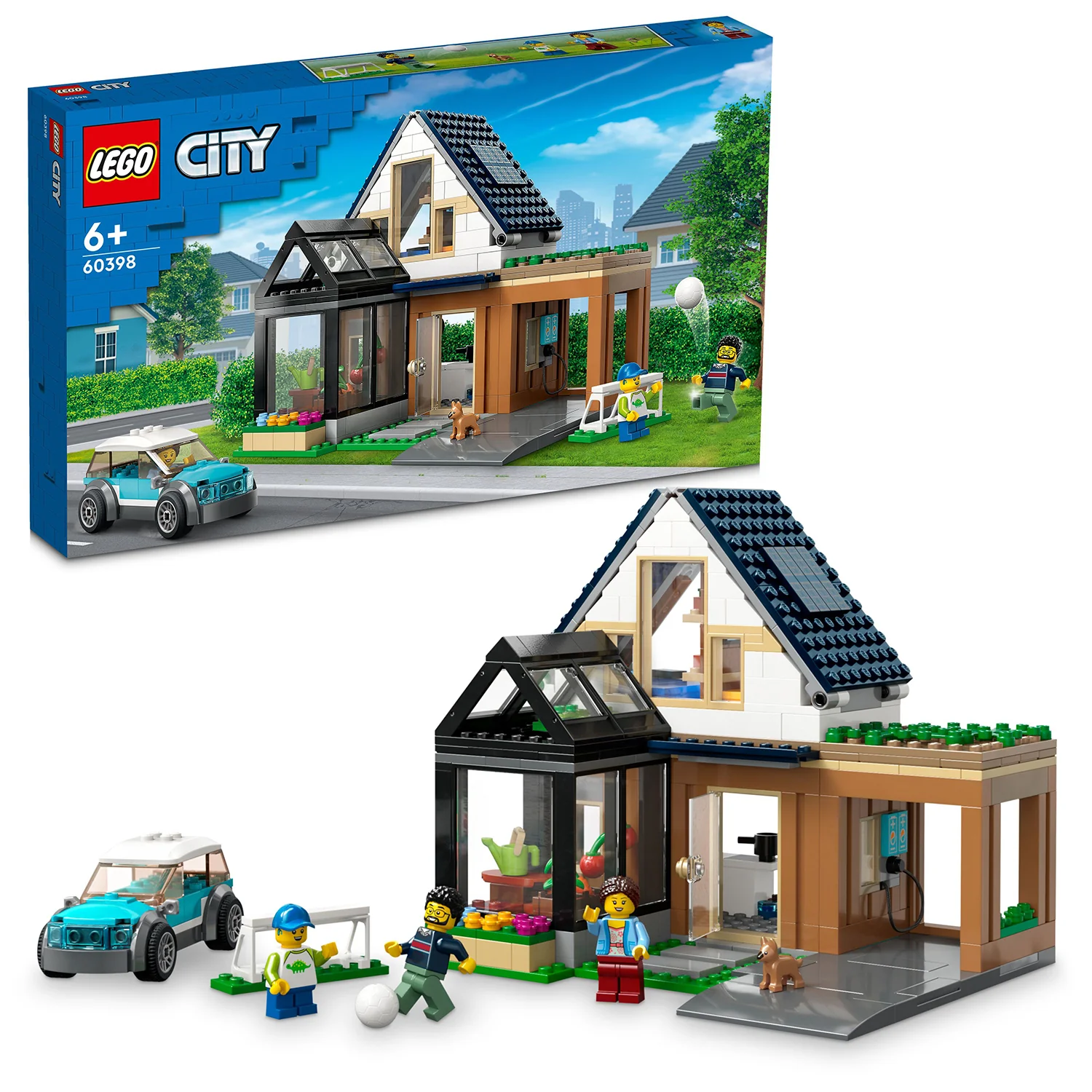 LEGO® City Family House and Electric Car - Image 9