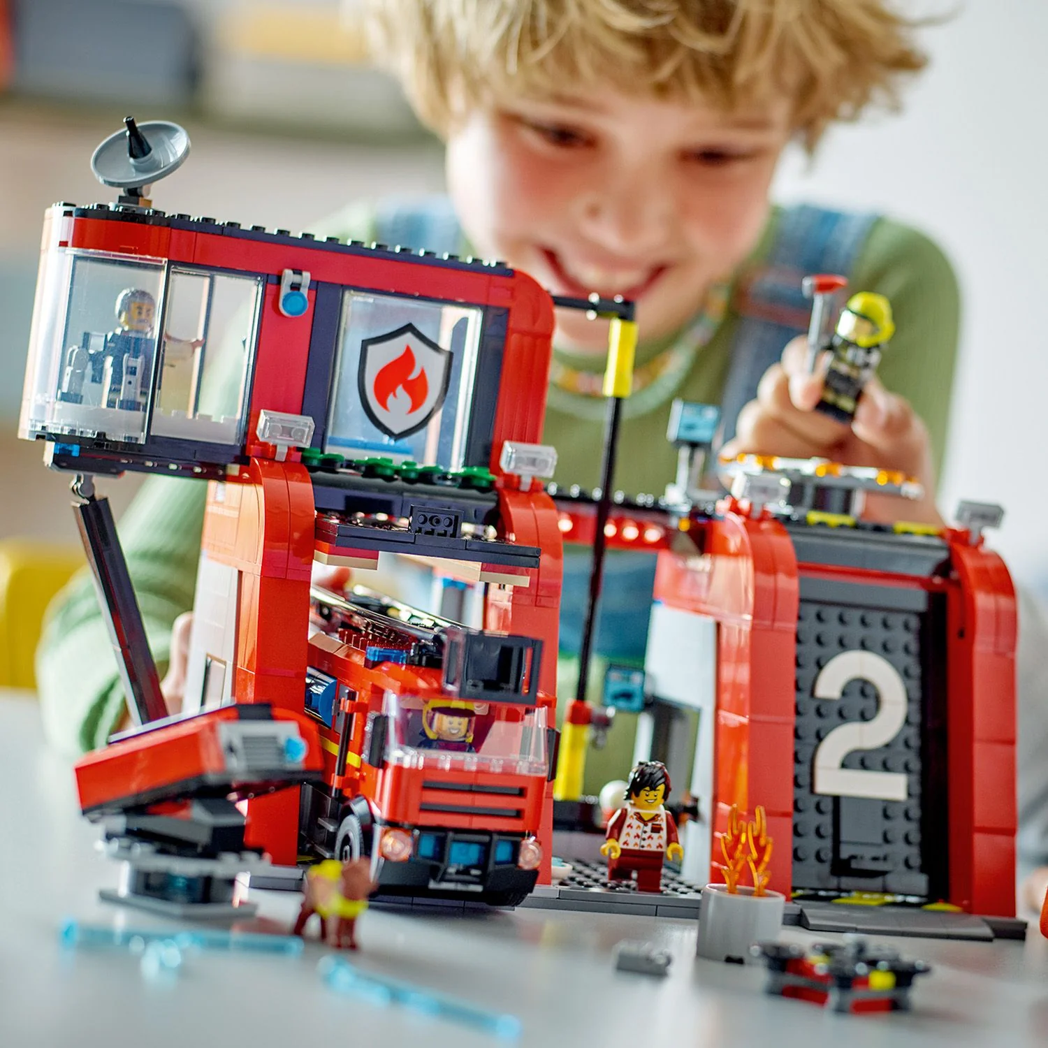 LEGO® City Fire Station with Fire Truck - Image 6