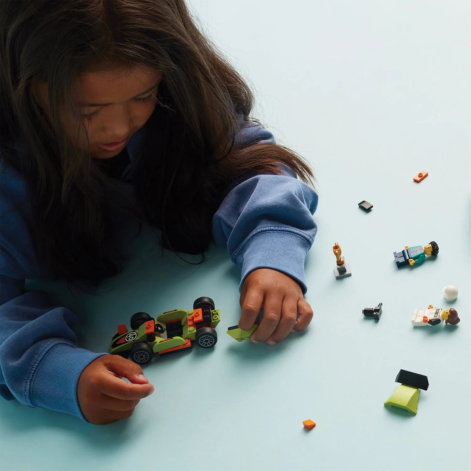LEGO® City Green Race Car - Image 3