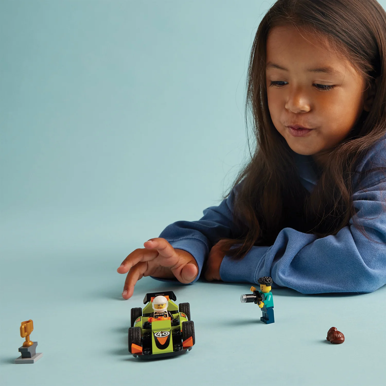 LEGO® City Green Race Car - Image 4