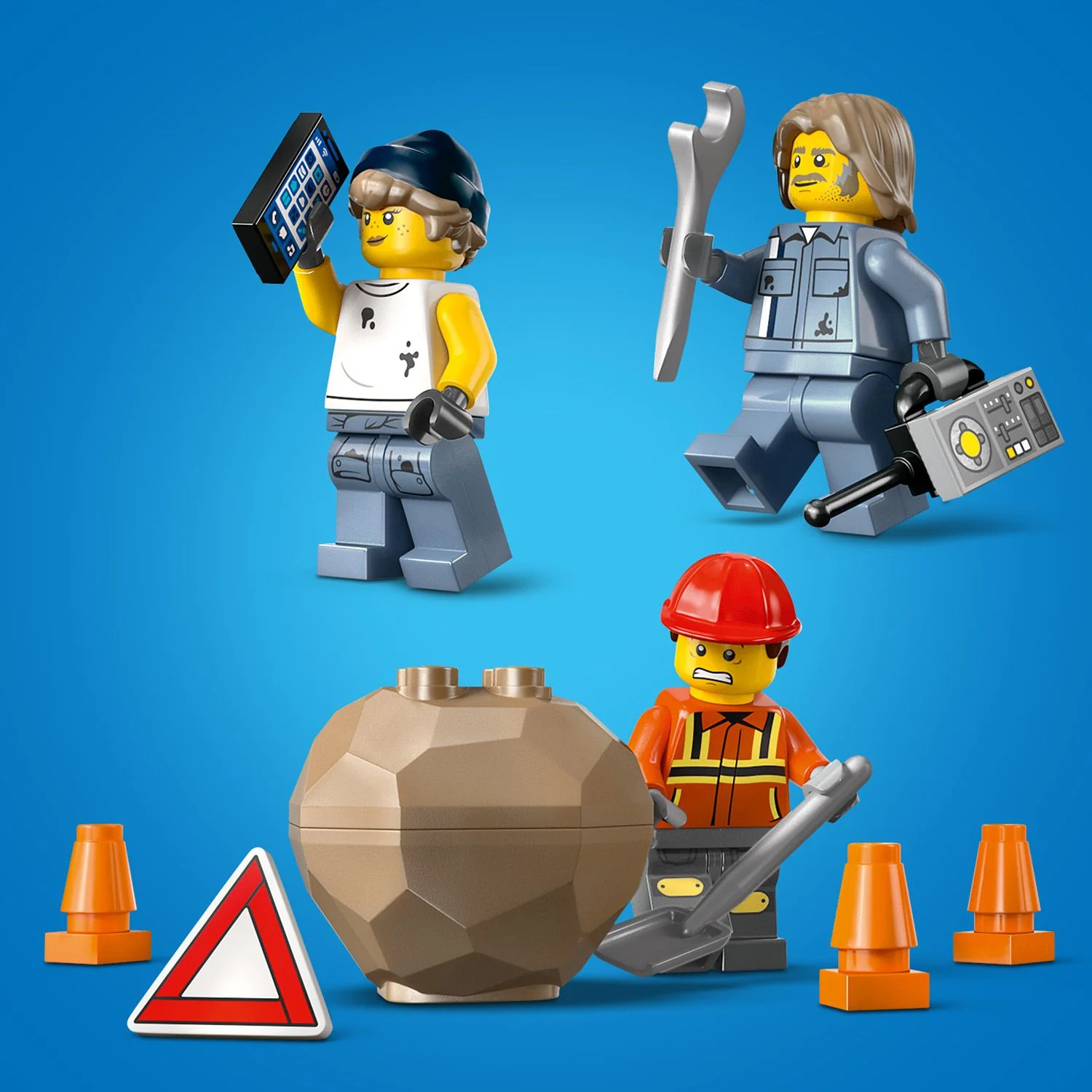 LEGO® City Heavy-Duty Recovery Tow Truck with Crane - Image 11