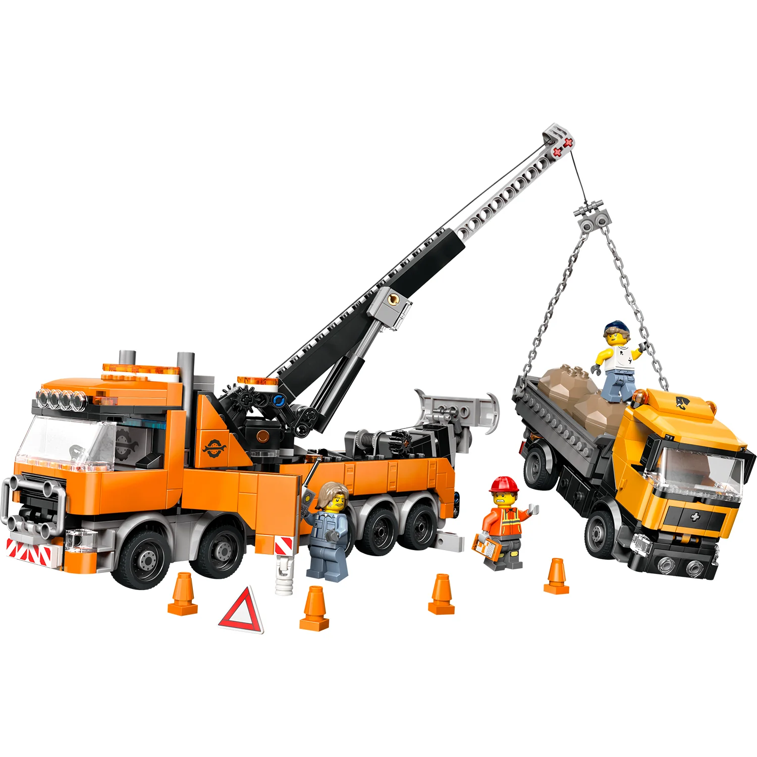 LEGO® City Heavy-Duty Recovery Tow Truck with Crane - Image 2