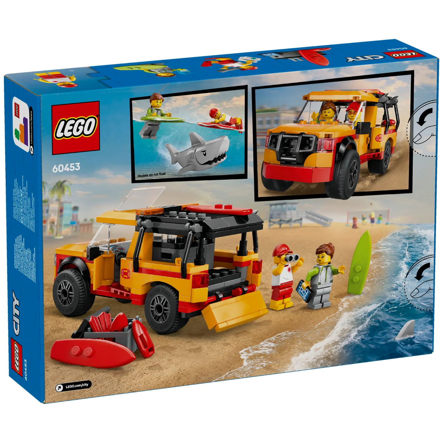 LEGO® City Lifeguard Beach Rescue Truck - Image 9