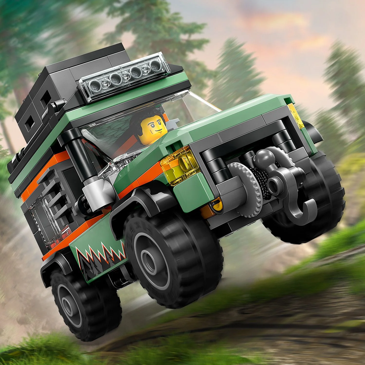 LEGO® City Off-Road 4x4 Mountain Truck - Image 8