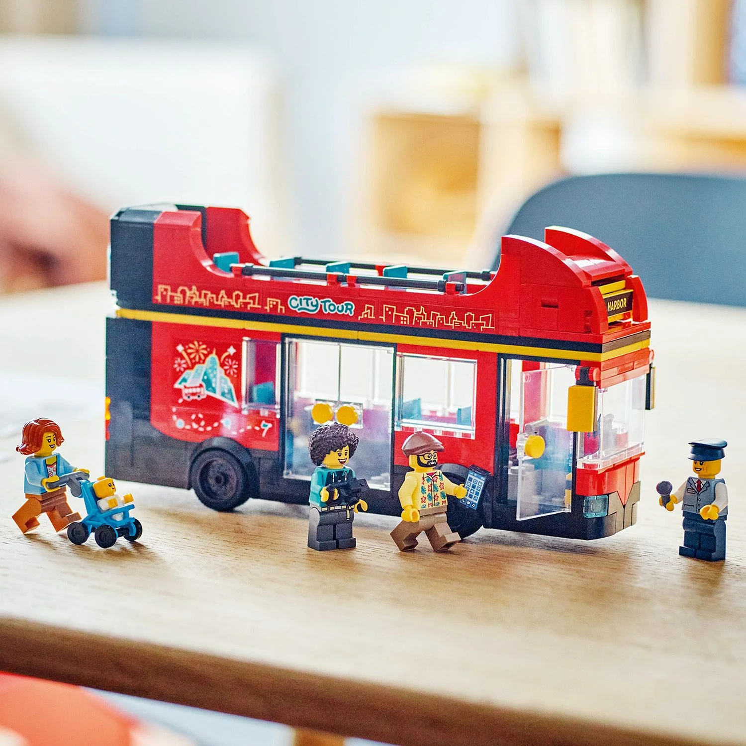 LEGO® City Red Double-Decker Sightseeing Bus - Image 5
