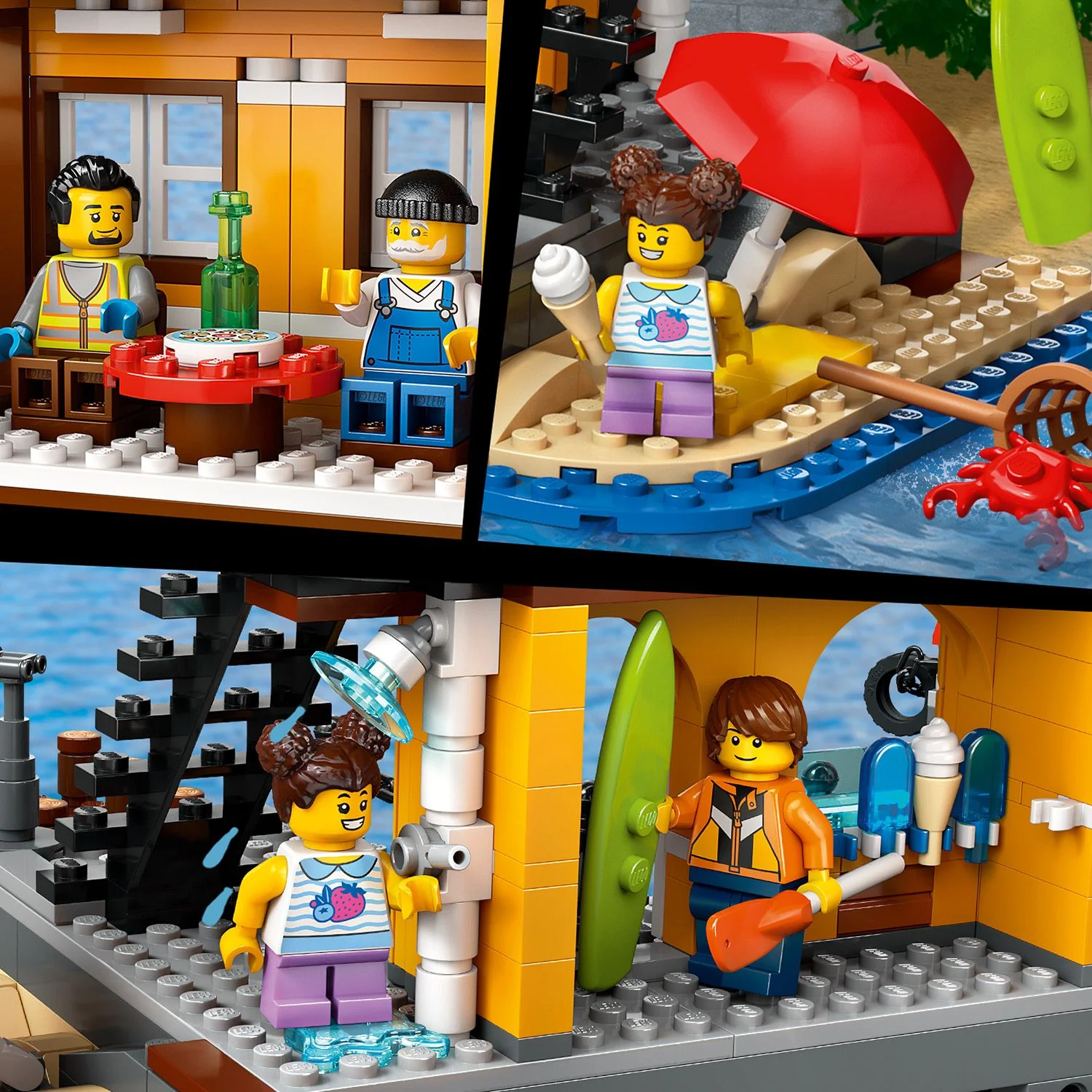 LEGO® City Seaside Harbor with Cargo Ship - Image 8