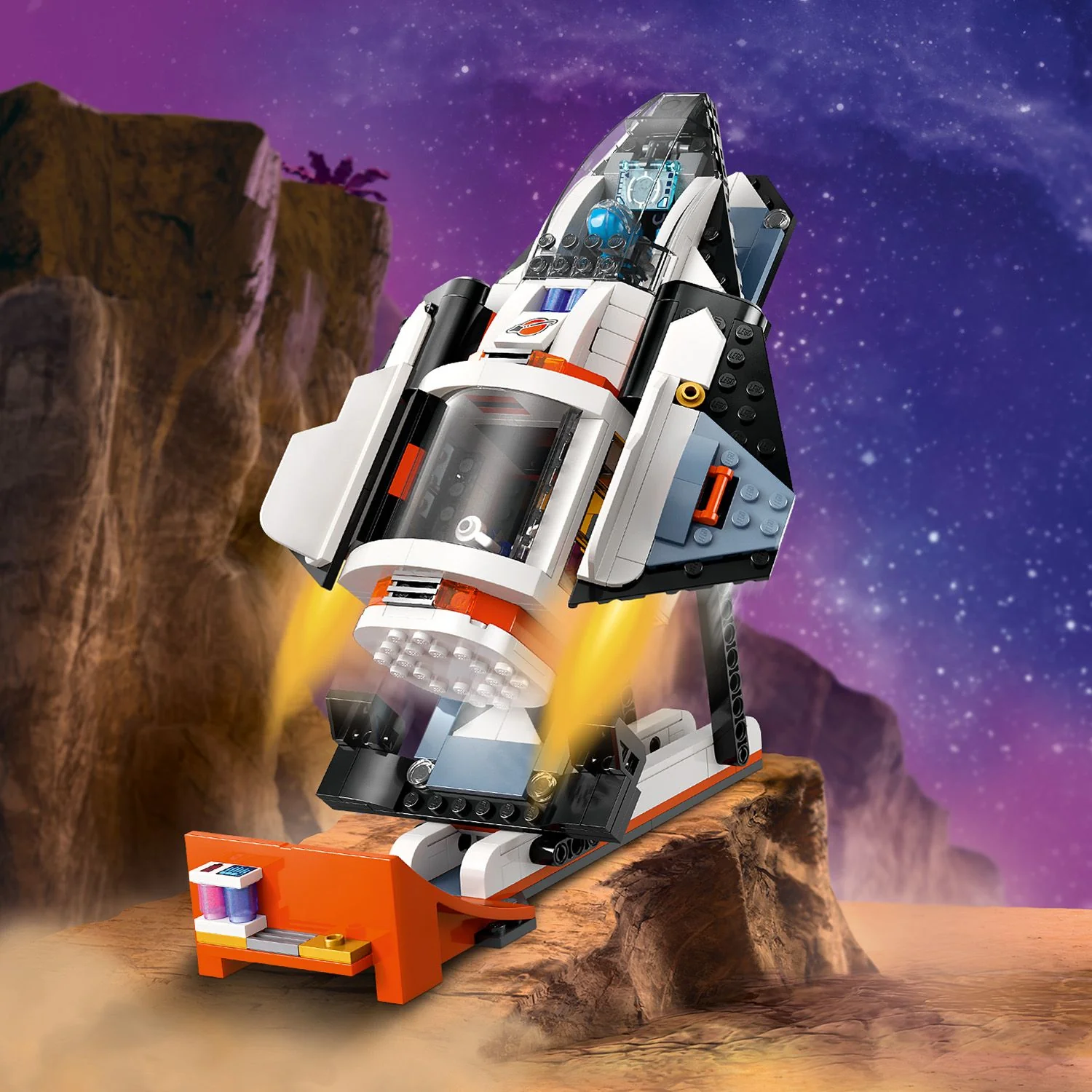 LEGO® City Space Base and Rocket Launchpad - Image 9