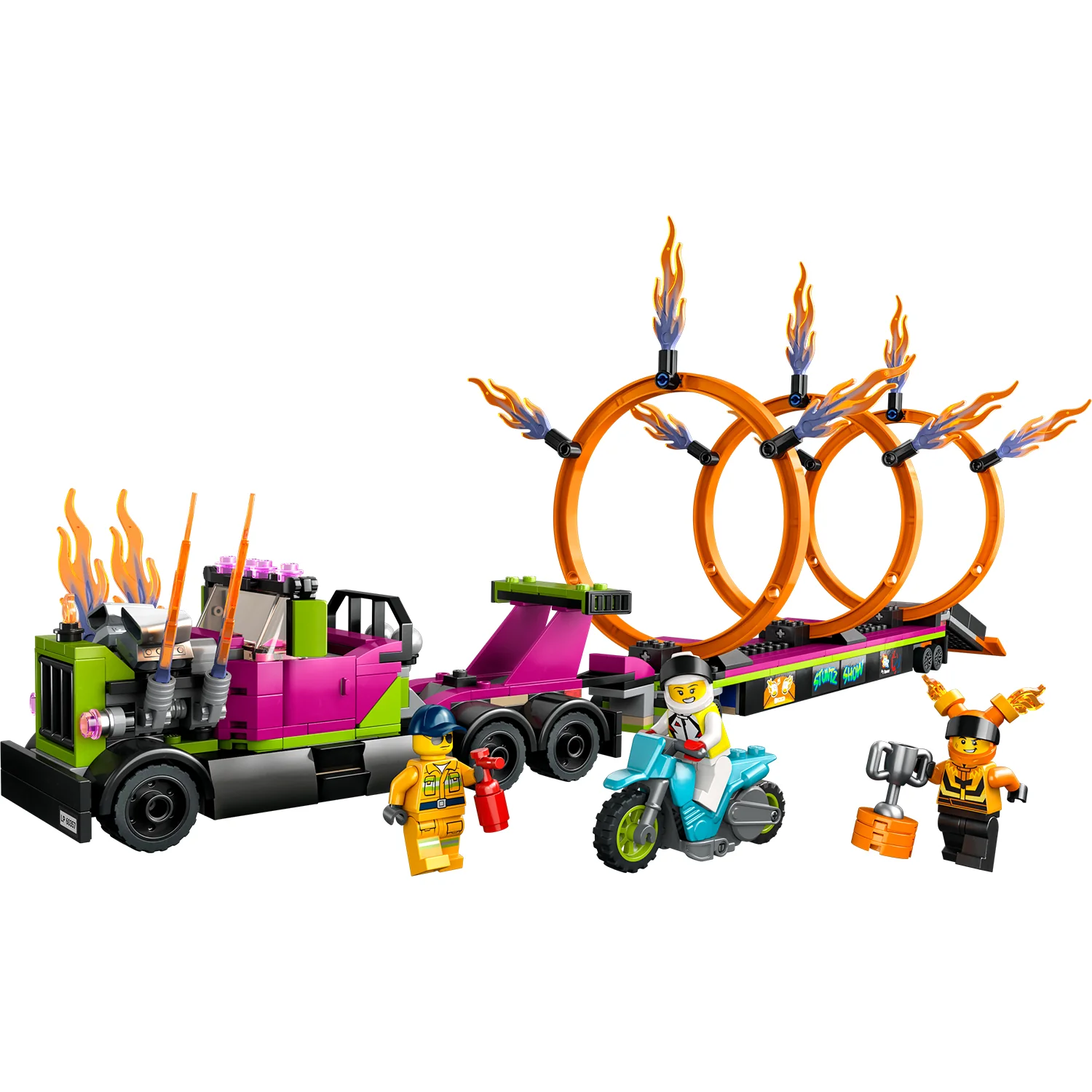 LEGO® City Stunt Truck & Ring of Fire Challenge - Image 2