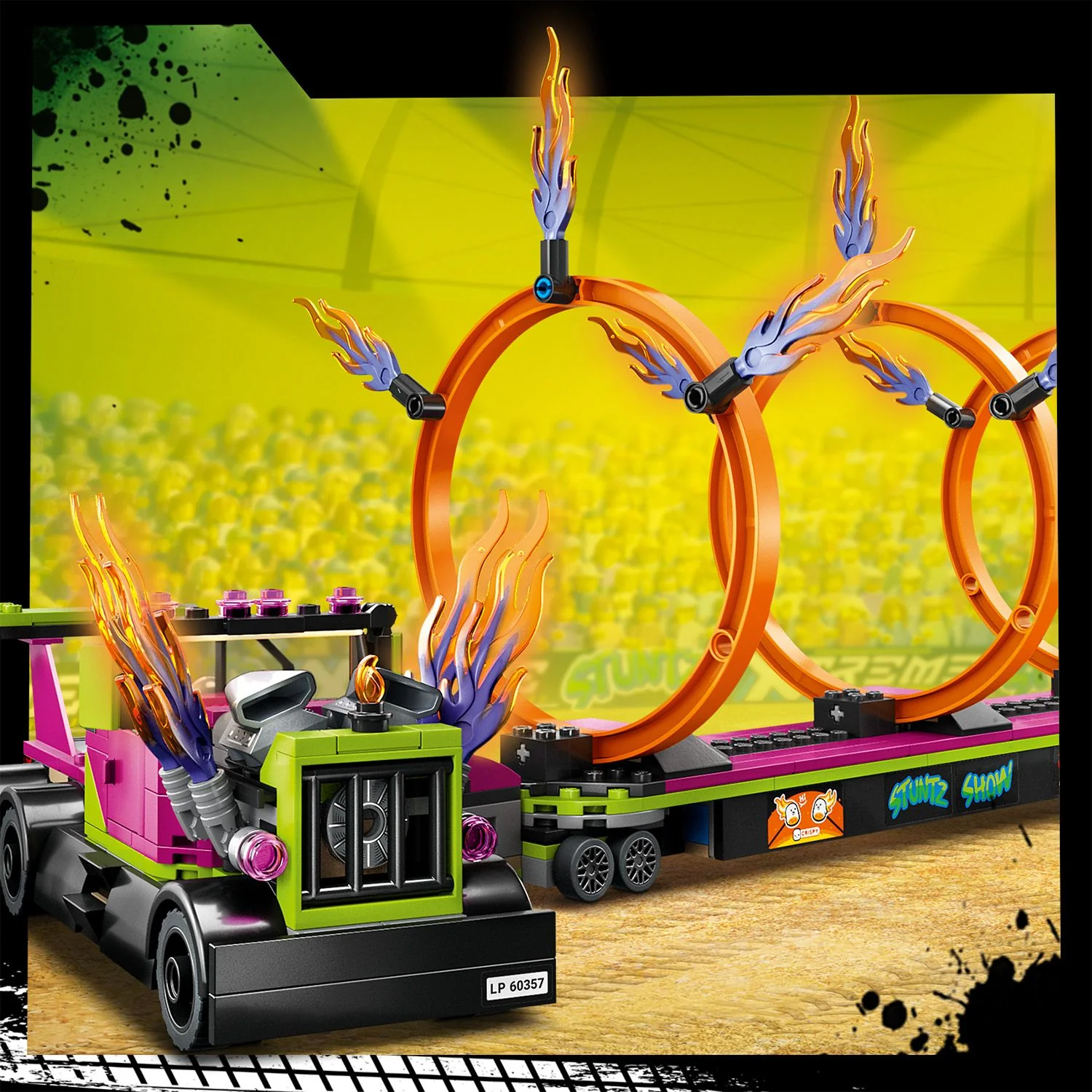 LEGO® City Stunt Truck & Ring of Fire Challenge - Image 7
