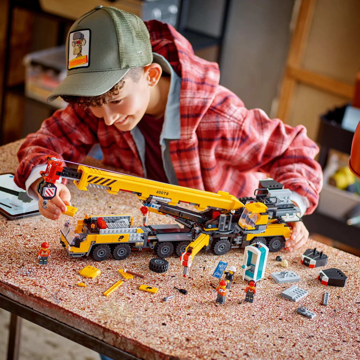 LEGO® City Yellow Mobile Construction Crane - Image 3