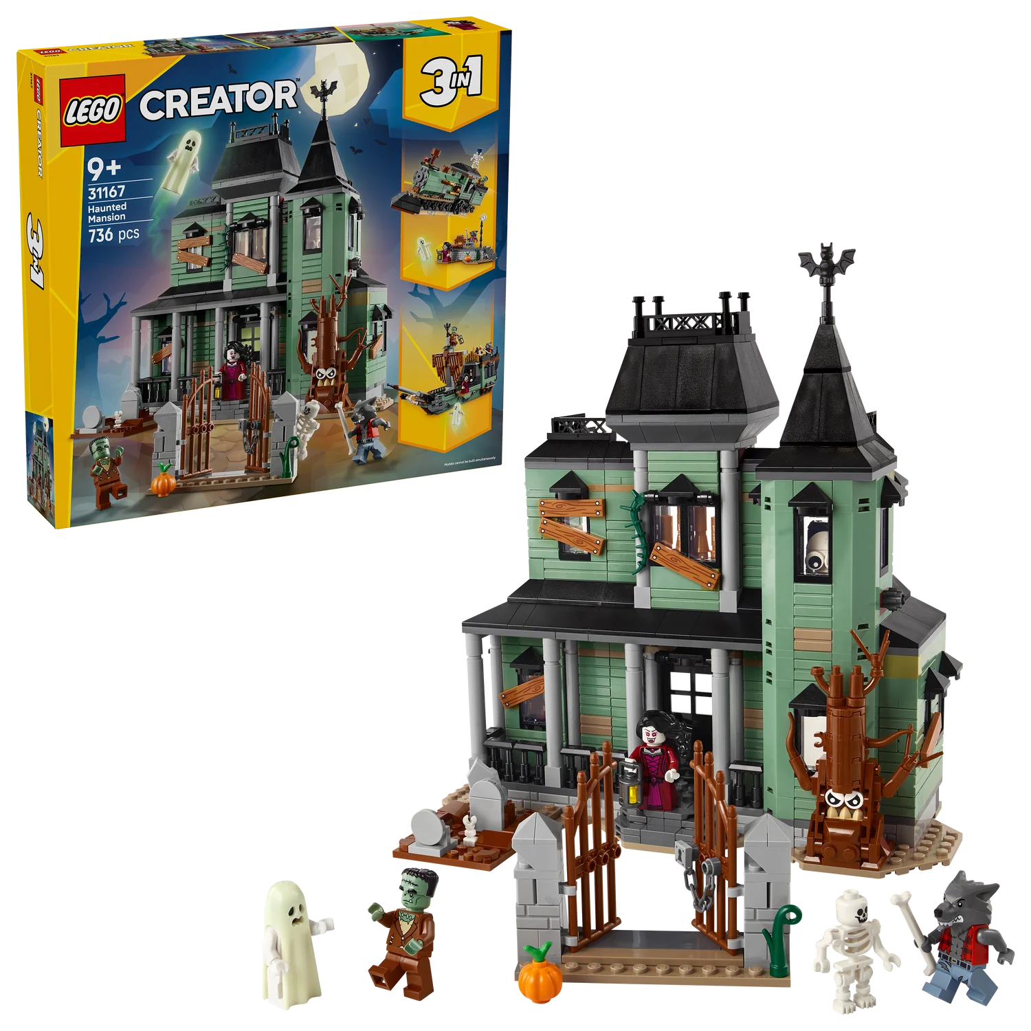 LEGO® Creator 3-in-1 Haunted Mansion - Image 12