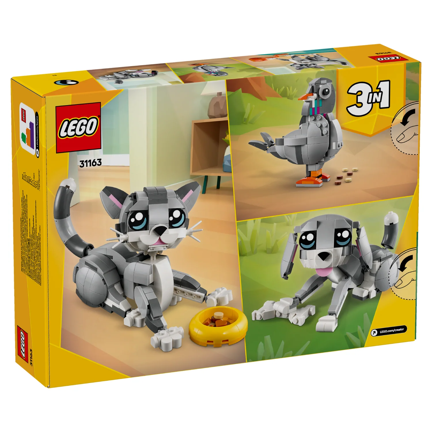 LEGO® Creator 3-in-1 Playful Cat - Image 9