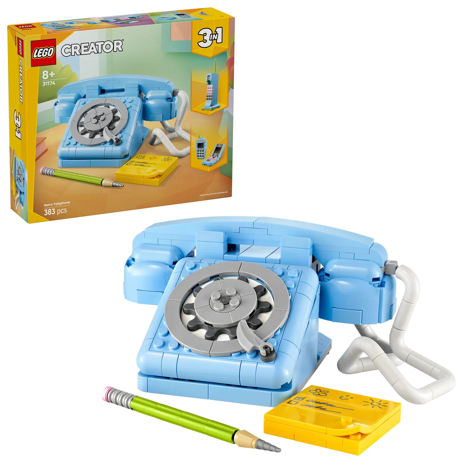 LEGO® Creator 3-in-1 Retro Telephone - Image 9