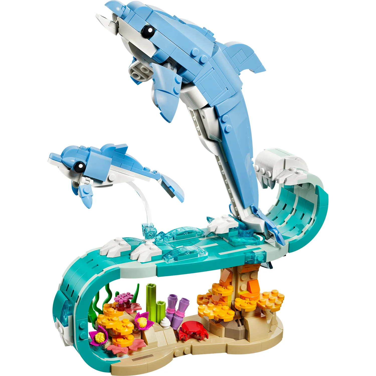 LEGO® Creator 3-in-1 Sea Animals: Beautiful Dolphins - Image 2