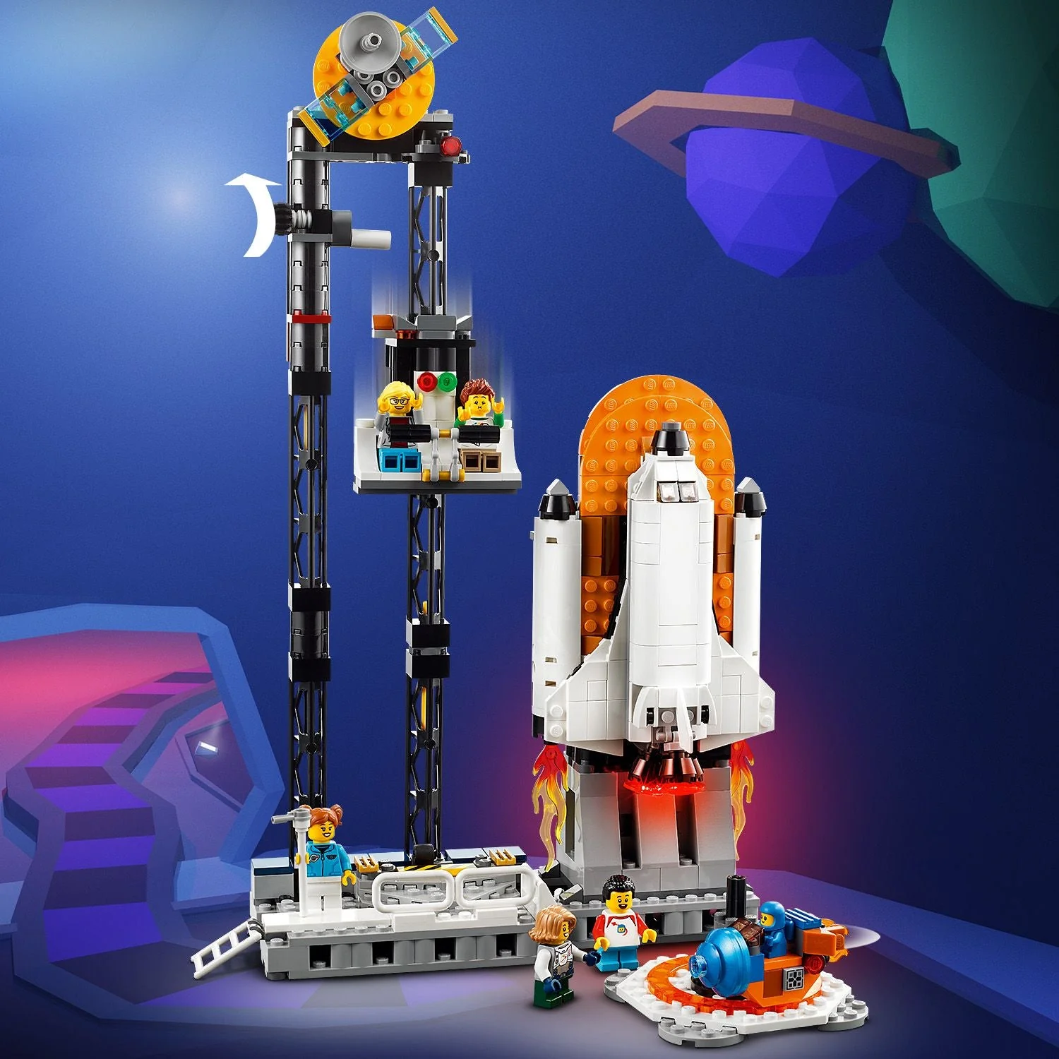 LEGO® Creator 3-in-1 Space Roller Coaster - Image 7