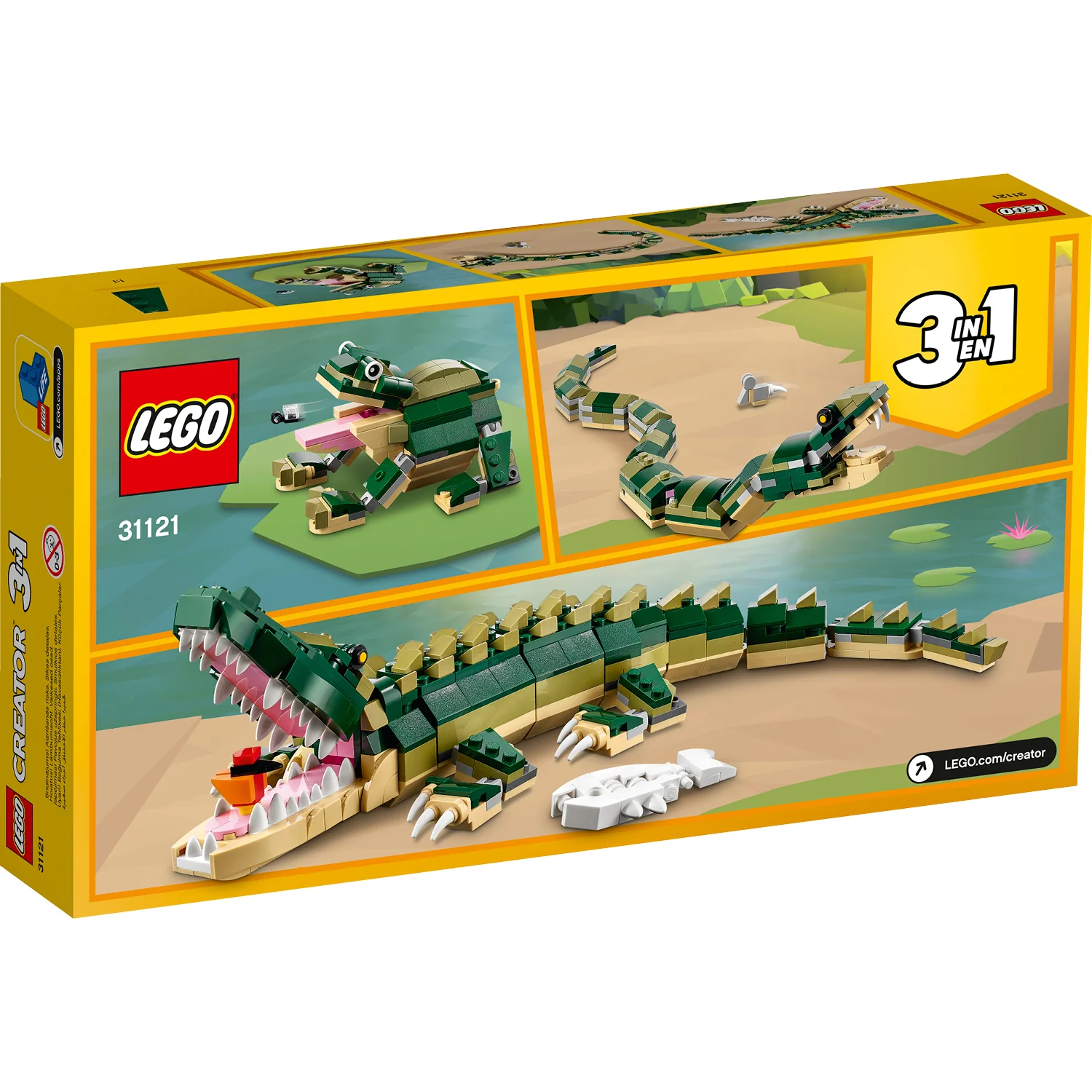 LEGO® Creator 3-in-1 Crocodile - Image 14