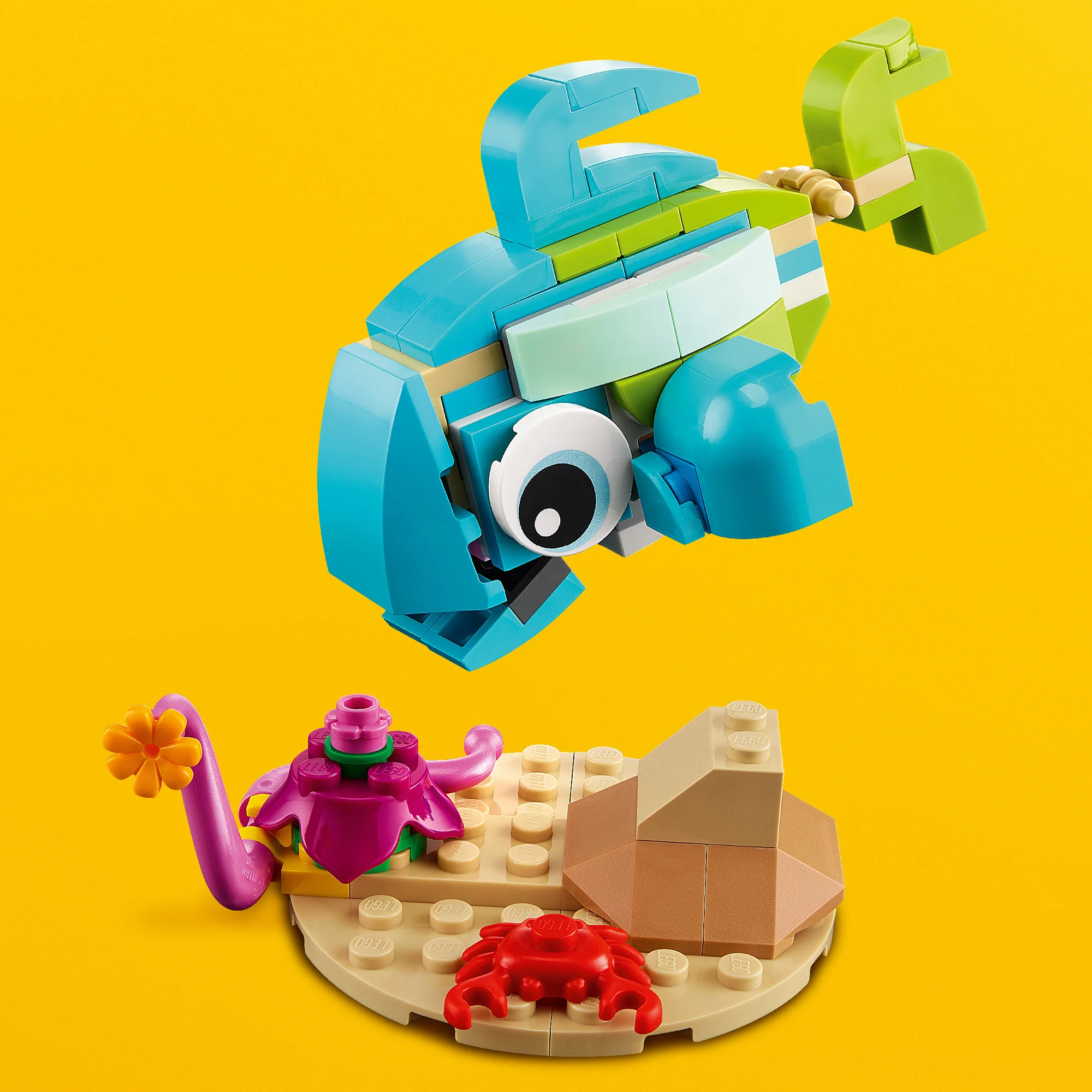 LEGO® Creator 3-in-1 Dolphin and Turtle - Image 11
