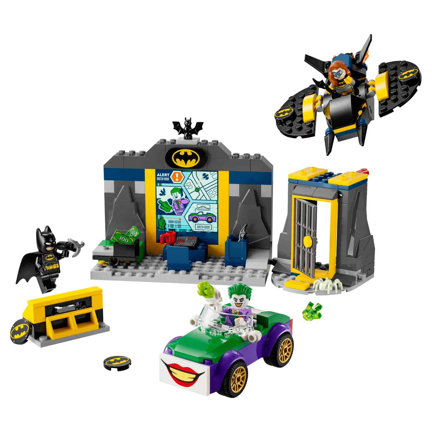 LEGO® DC Batman™ The Batcave™ with Batman, Batgirl™ & The Joker™ - Image 2