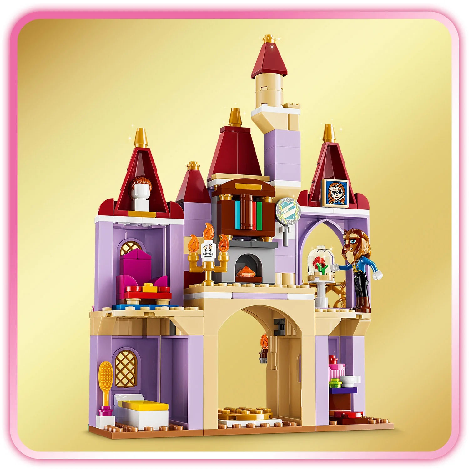 LEGO® | Disney Princess Belle & the Beast’s Enchanted Castle - Image 7