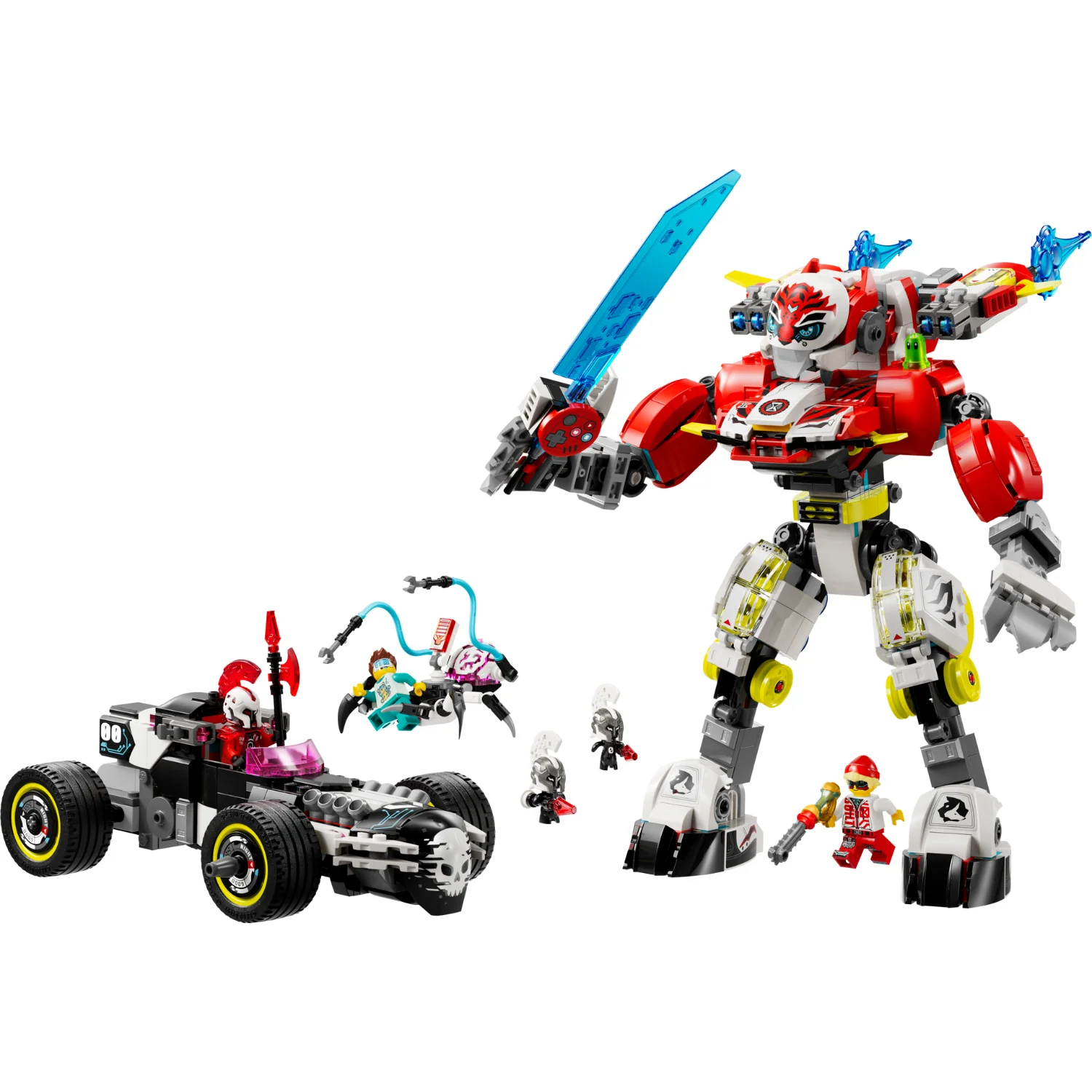 LEGO® DREAMZzz™ Cooper’s Tiger Mech & Zero’s Hot Rod Car - Image 2
