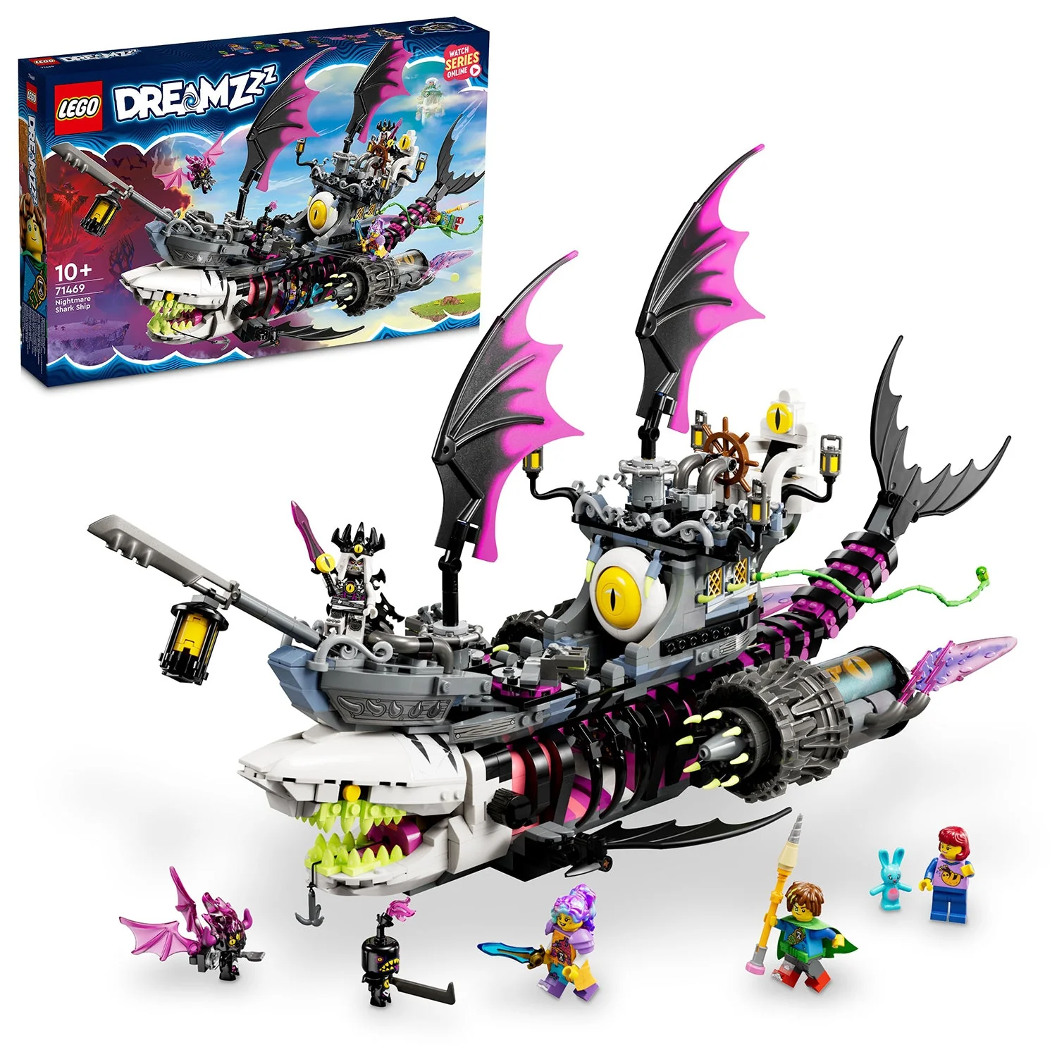 LEGO® DREAMZzz™ Nightmare Shark Ship - Image 9