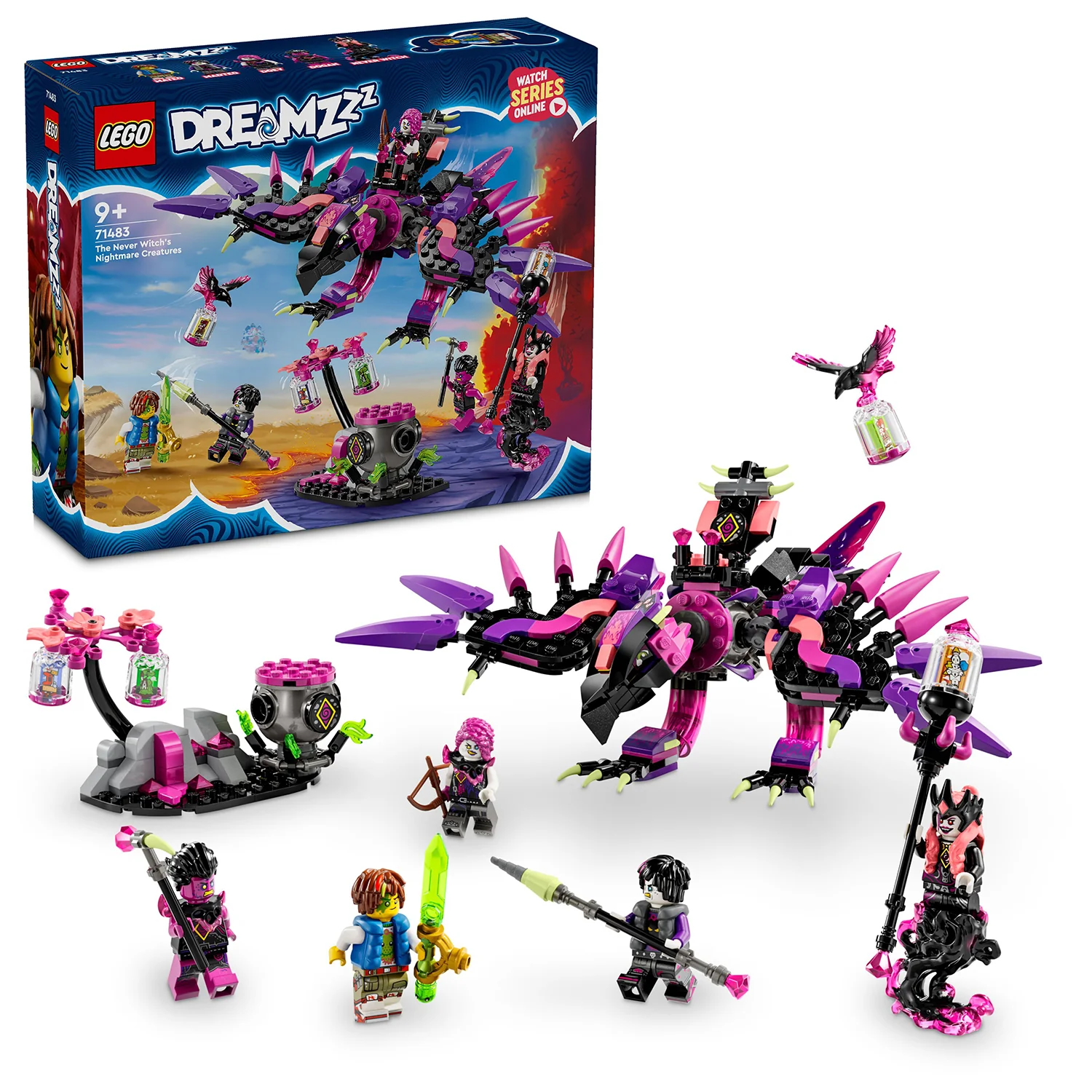 LEGO® DREAMZzz™ The Never Witch’s Nightmare Creatures - Image 9