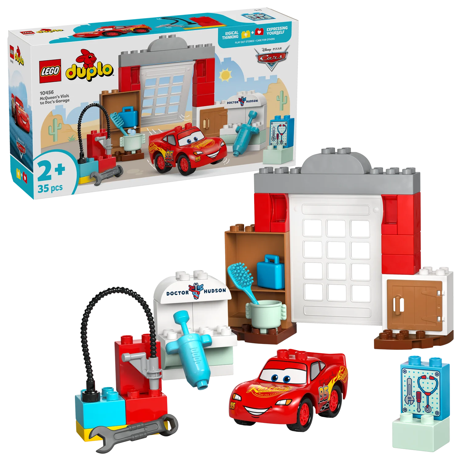 LEGO® DUPLO™ McQueen's Visit to Doc's Garage - Image 9