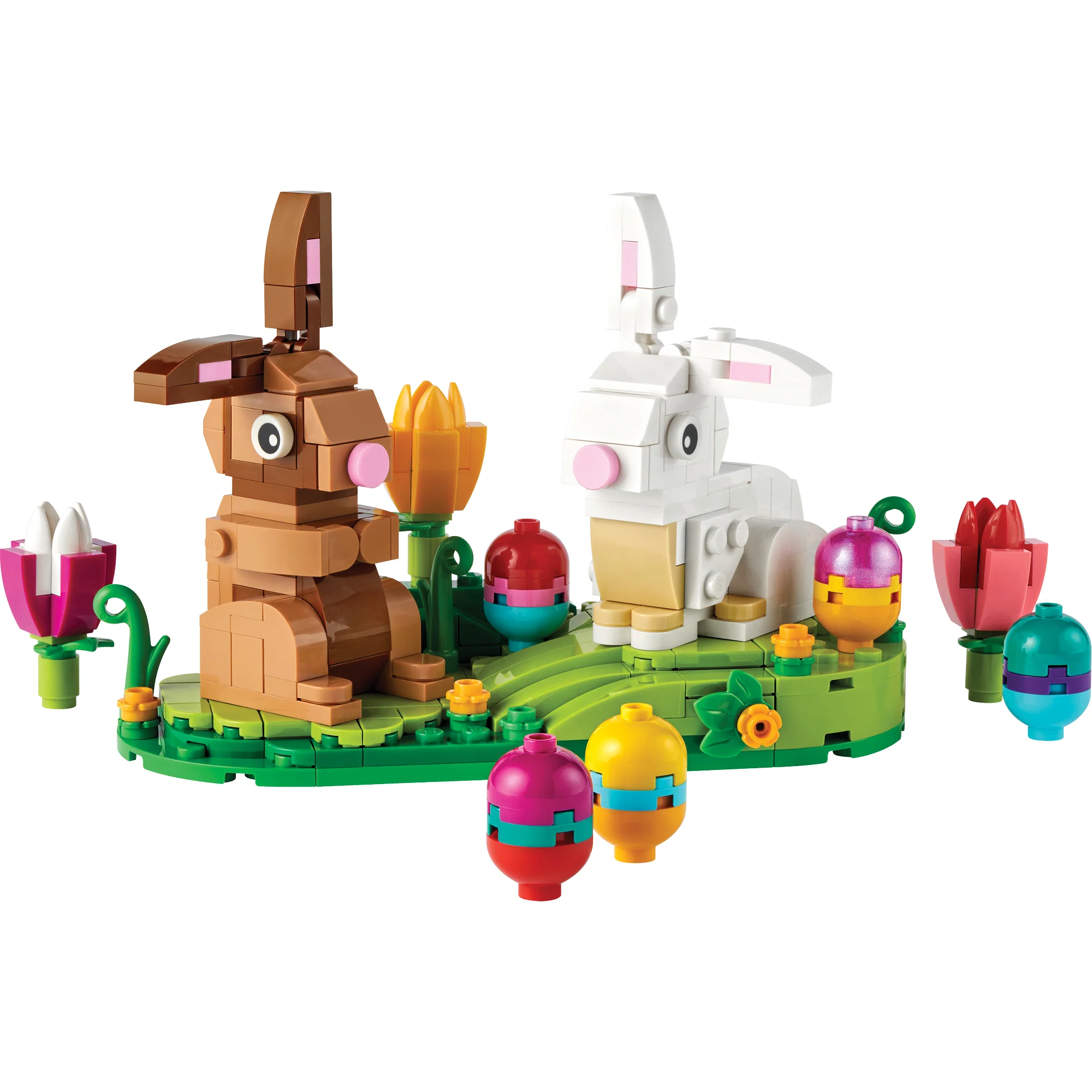 LEGO® Easter Rabbits Display - Image 2
