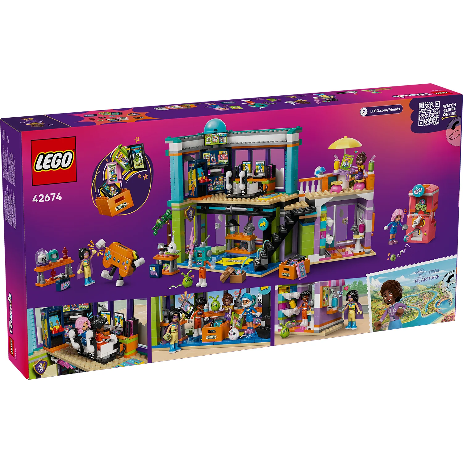 LEGO® Friends™ Comic Book and Game Store - Image 10