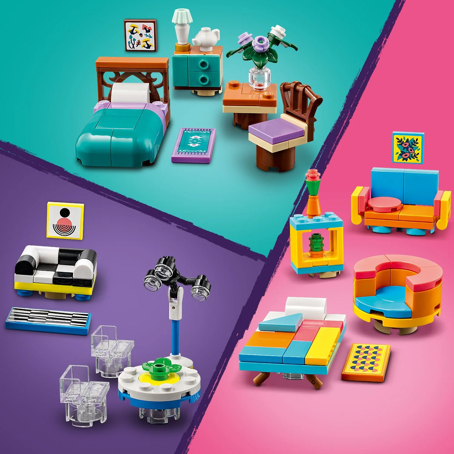 LEGO® Friends™ Downtown Flower and Design Stores - Image 8
