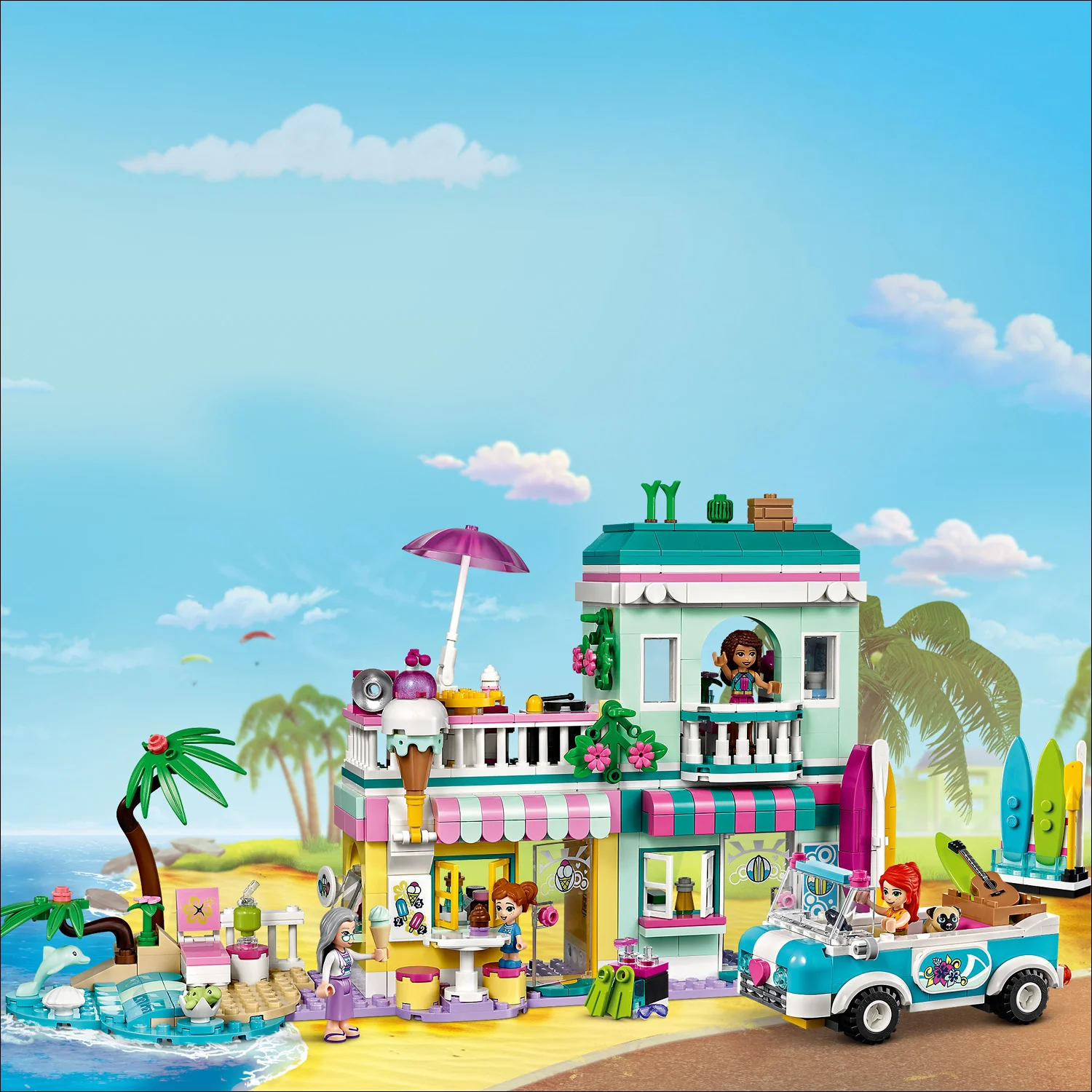 LEGO® Friends™ Surfer Beachfront - Image 5