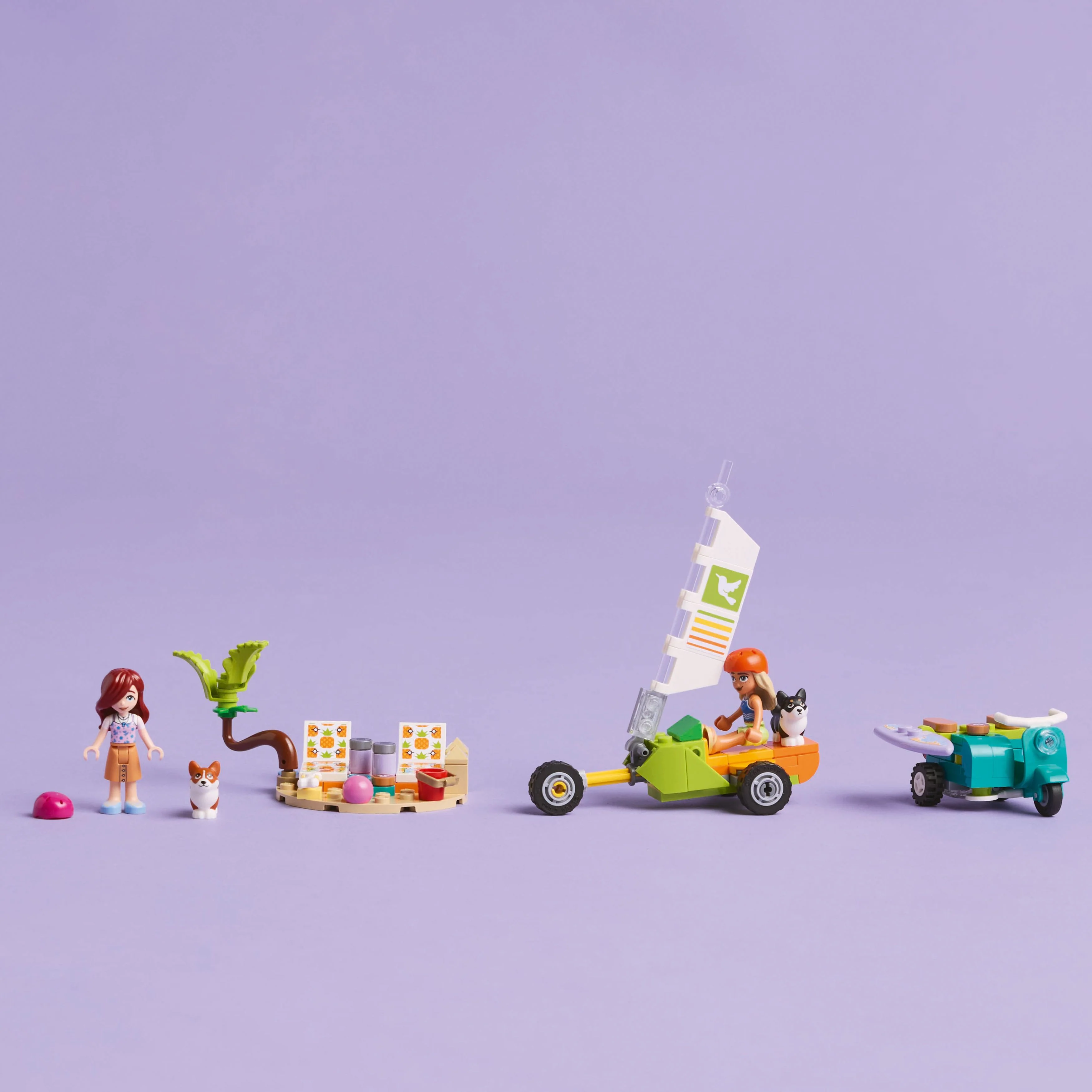 LEGO® Friends™ Surfing Dogs and Scooter Adventure - Image 3