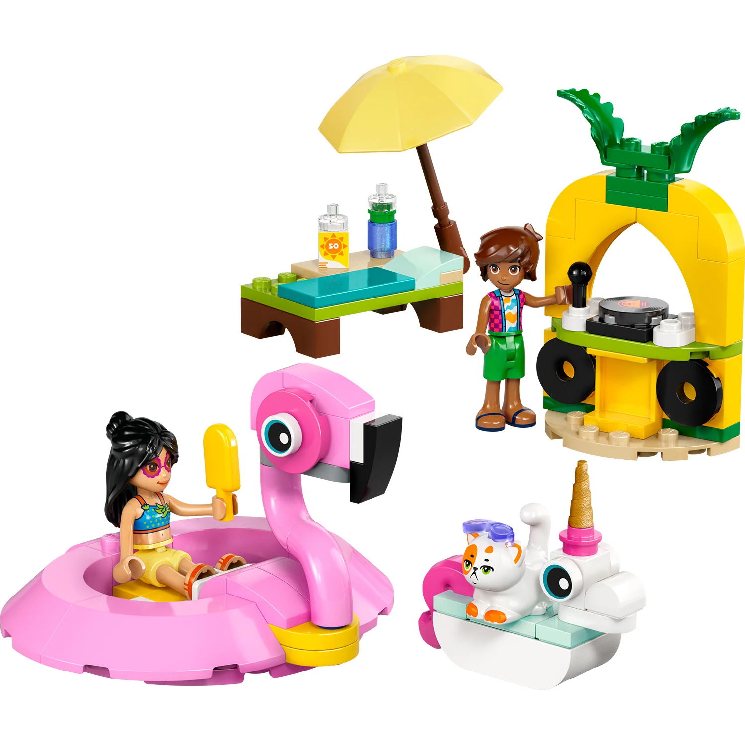 LEGO® Friends™ Unicorn & Flamingo Pool Party - Image 2