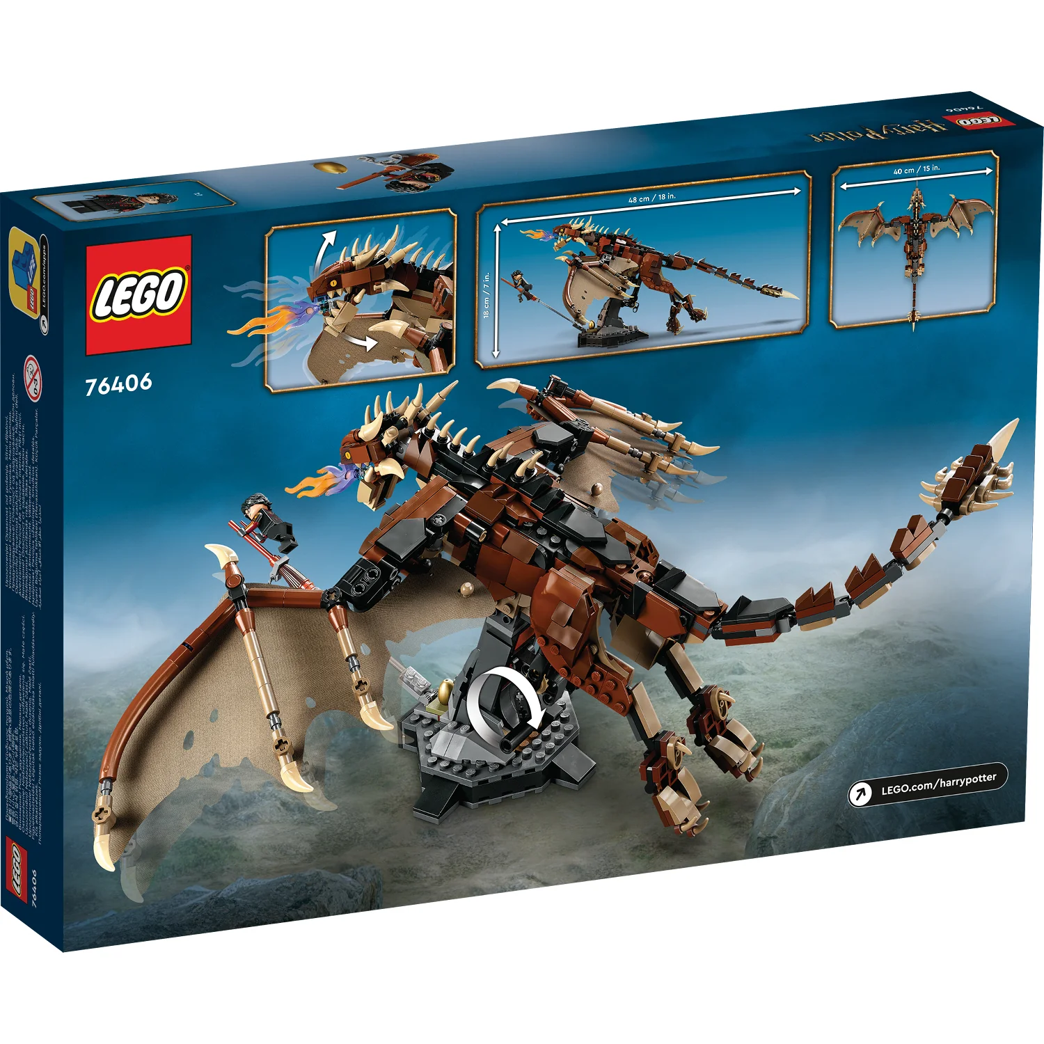 LEGO® Harry Potter™ Hungarian Horntail Dragon - Image 14