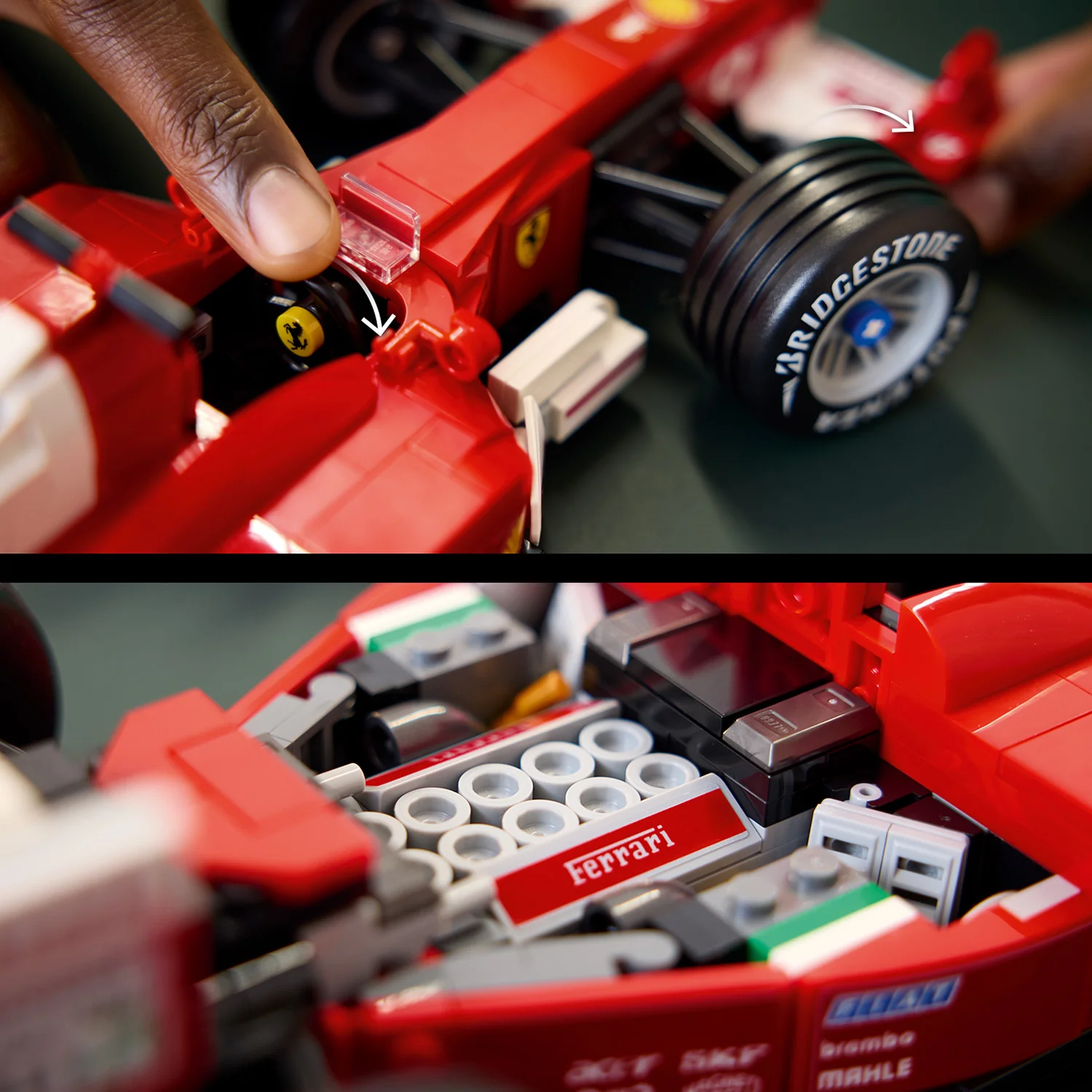 LEGO® Icons Ferrari F2004 & Michael Schumacher - Image 7