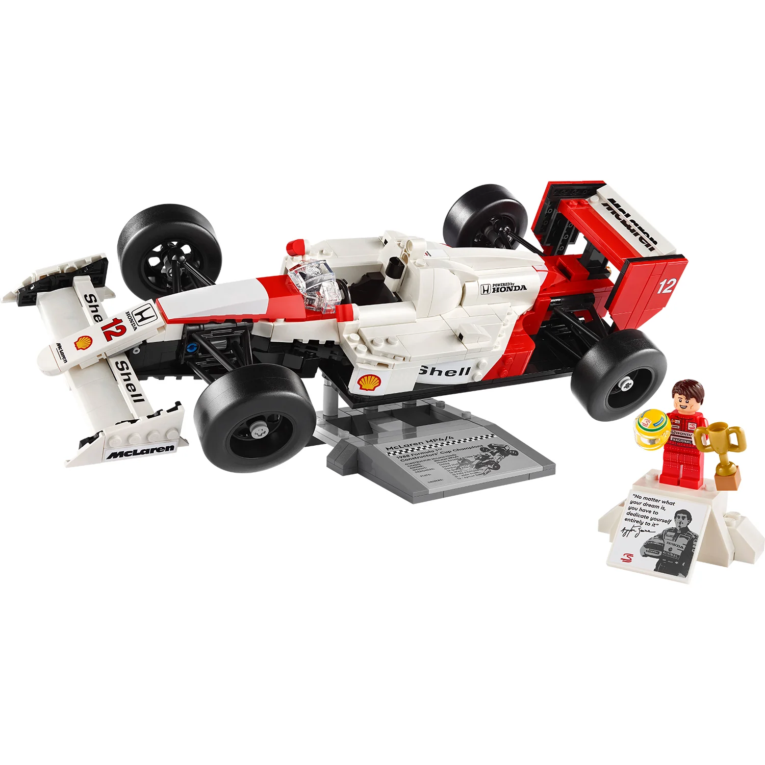 LEGO® Icons McLaren MP4/4 & Ayrton Senna - Image 2