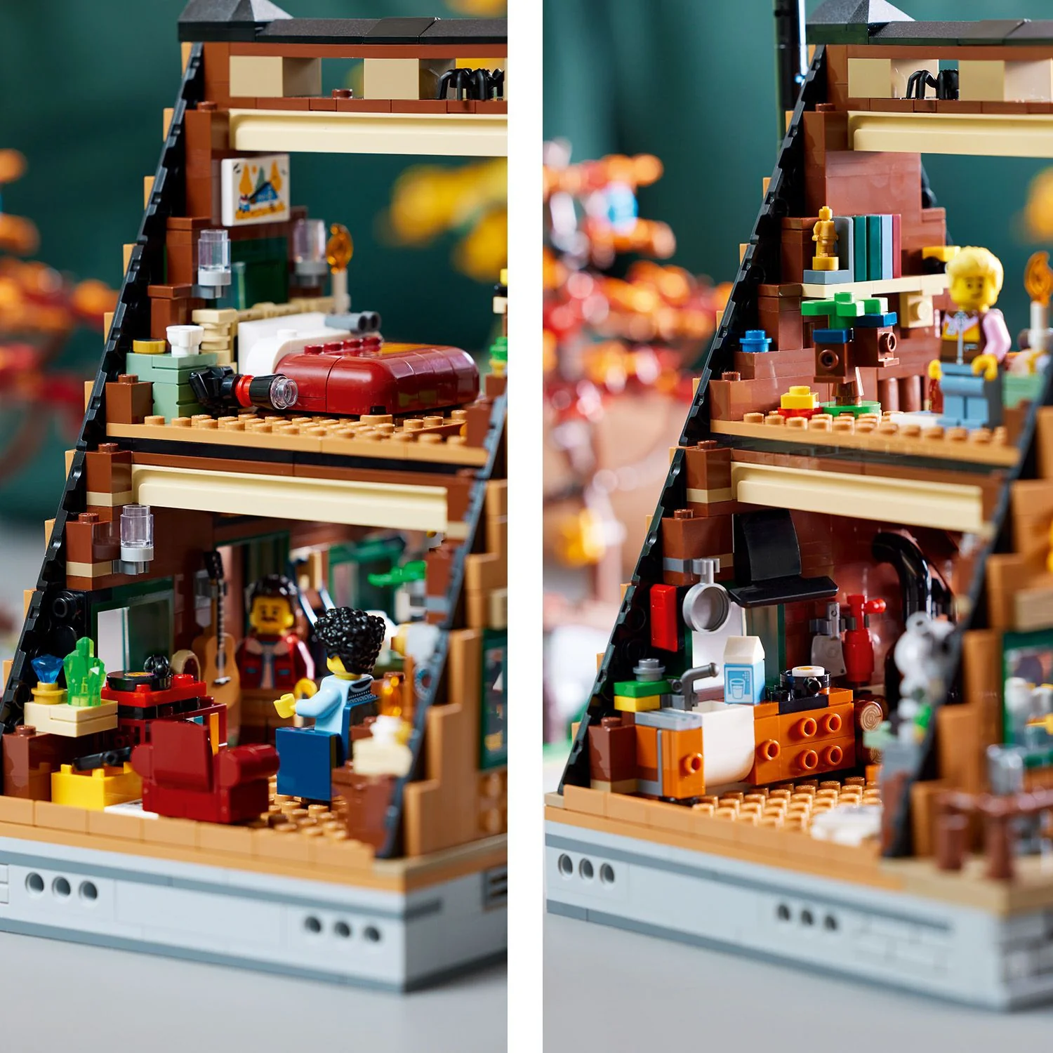 LEGO® Ideas A-Frame Cabin - Image 11