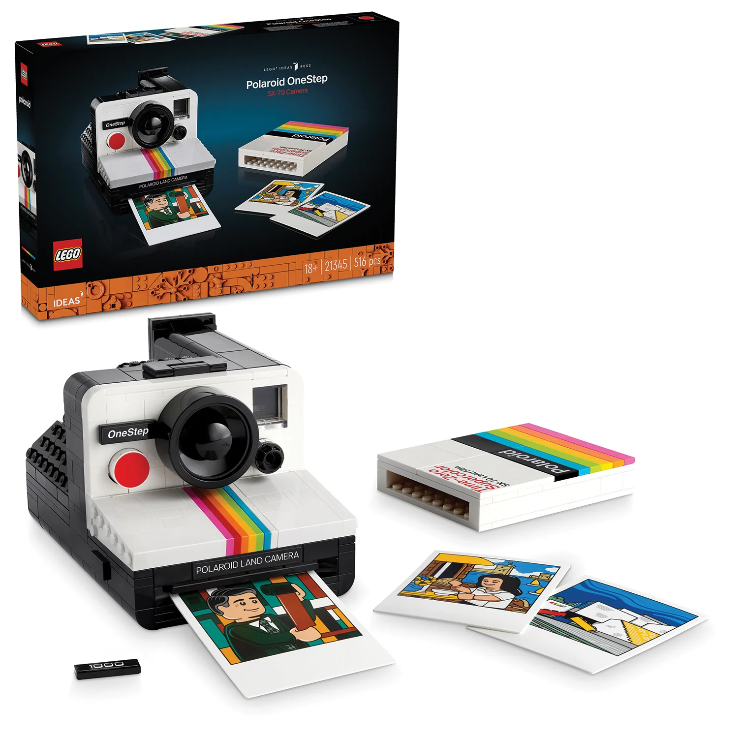 LEGO® Ideas Polaroid OneStep SX-70 Camera - Image 17