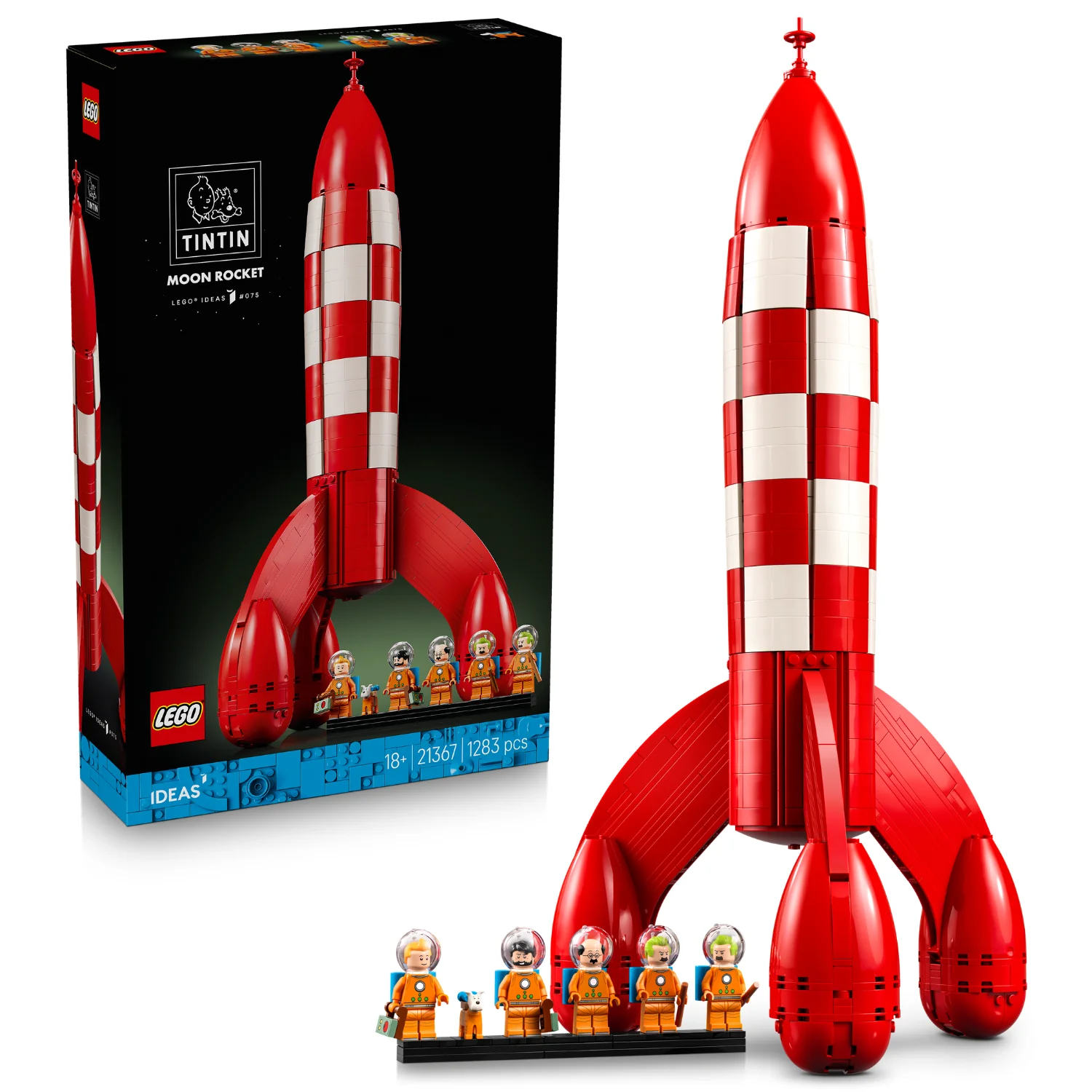 LEGO® Ideas Tintin® Moon Rocket - Image 9
