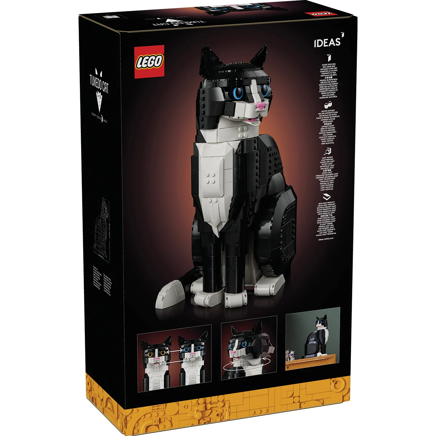 LEGO® Ideas Tuxedo Cat - Image 11